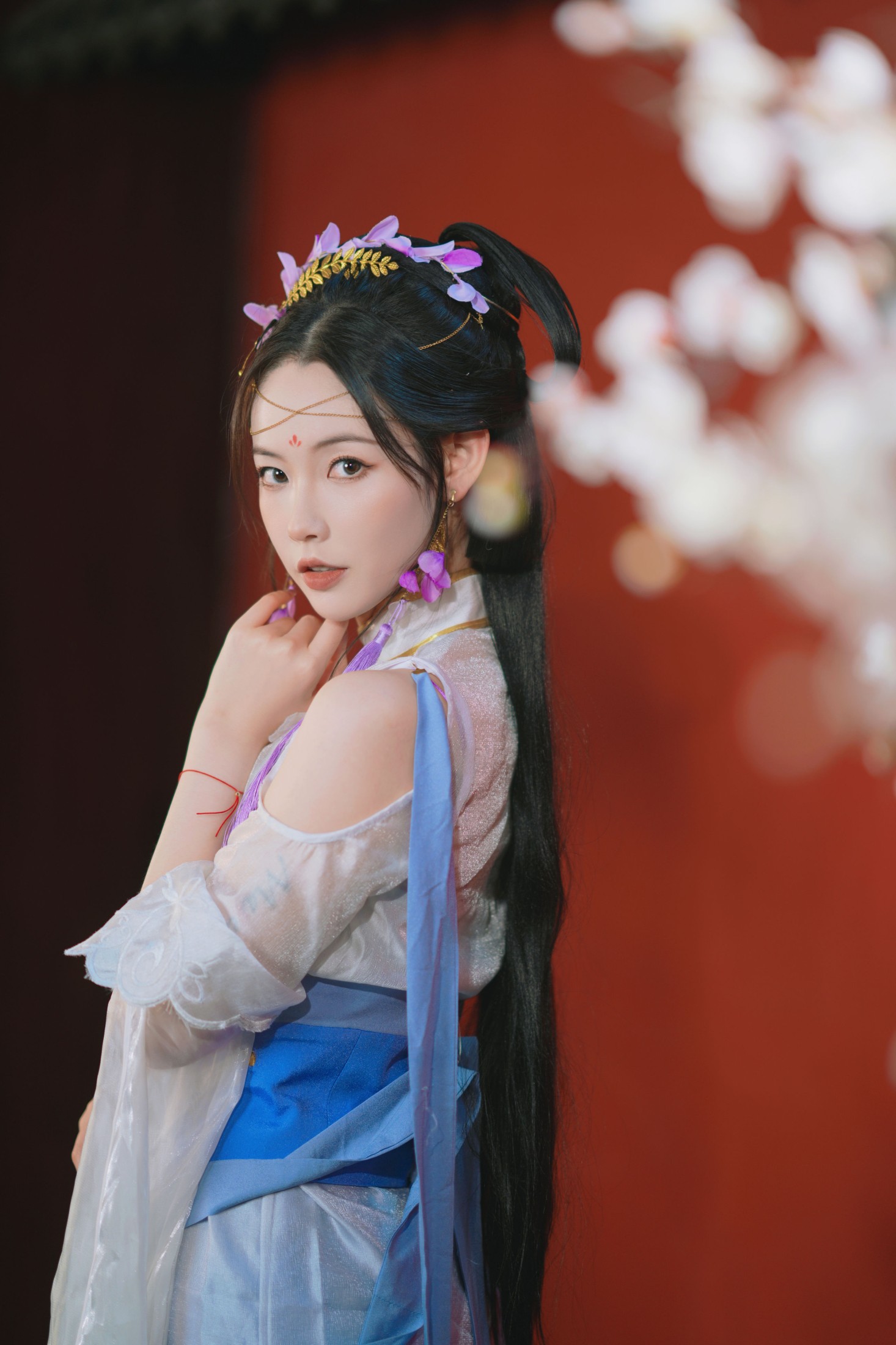 图片[5]-Vi鸽_Vivian – 《遇见逆水寒-李师师》[36P]-COS写真在线网
