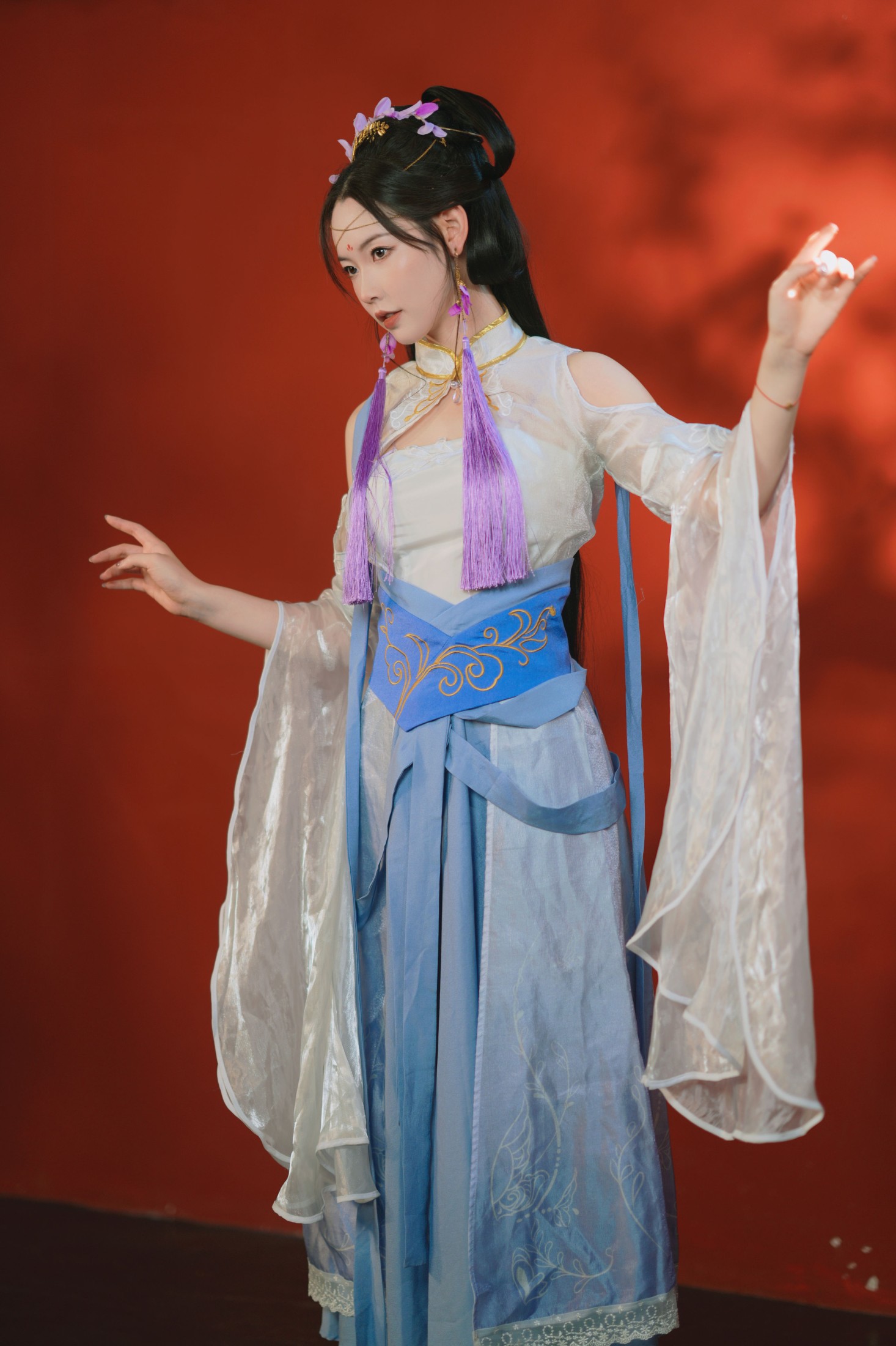 图片[6]-Vi鸽_Vivian – 《遇见逆水寒-李师师》[36P]-COS写真在线网