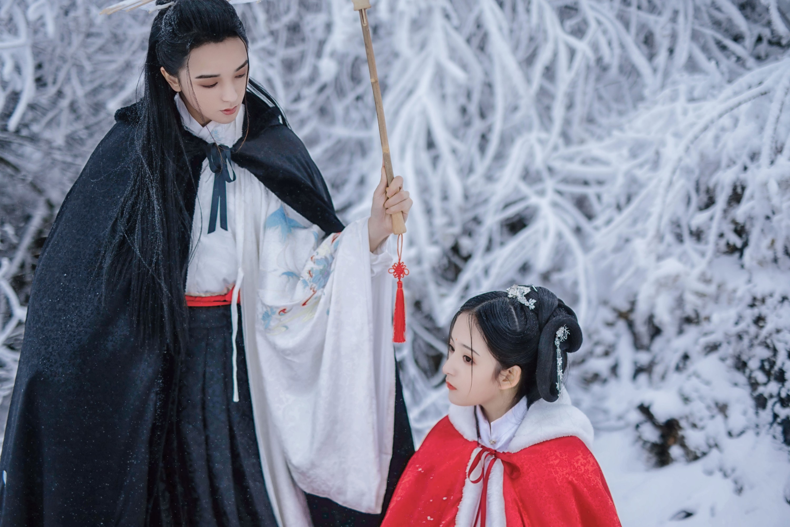 图片[4]-胖胖的小鹿君- 句芒 – 《九尾》[23P]-COS写真在线网