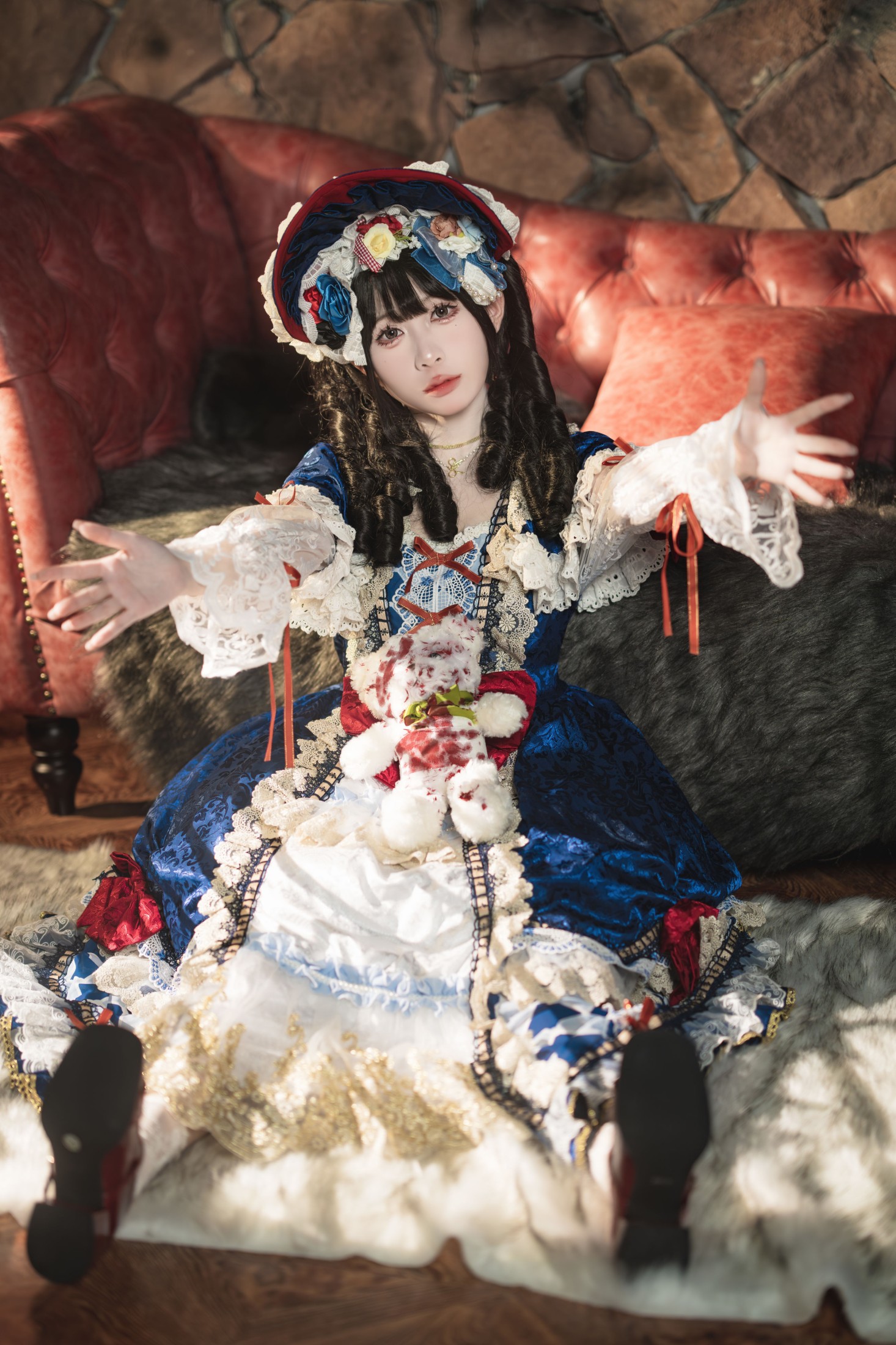 图片[4]-椿卷梦游中 – 《白雪姬的茶会》[22P]-COS写真在线网