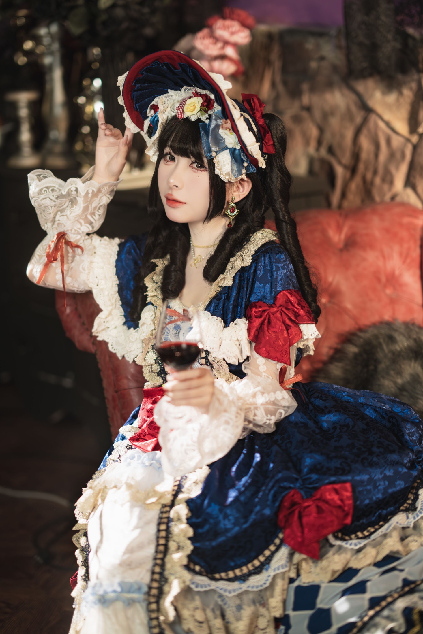 图片[6]-椿卷梦游中 – 《白雪姬的茶会》[22P]-COS写真在线网