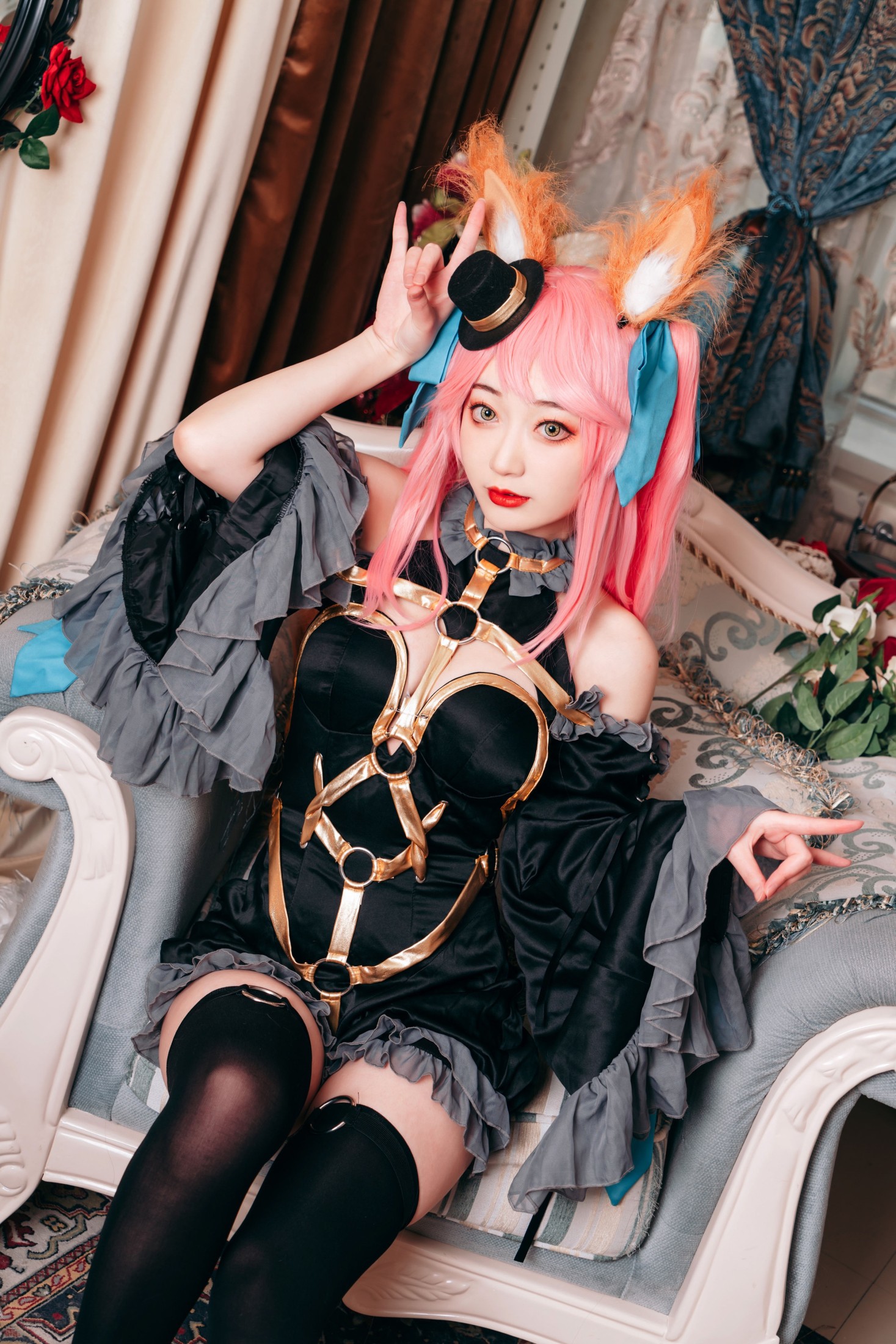 图片[3]-桃墨公子x – 《玉藻前》[22P]-COS写真在线网