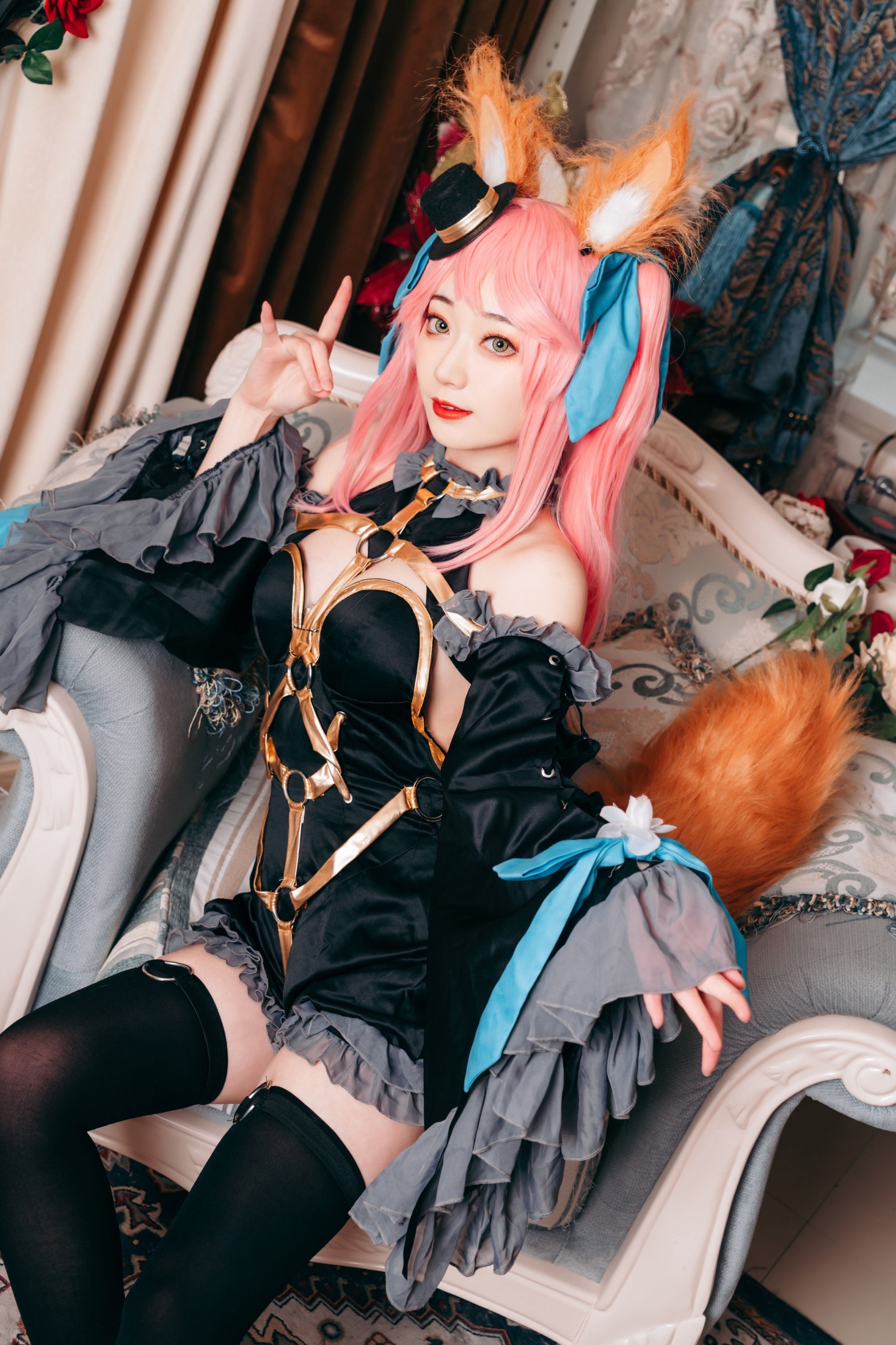 图片[6]-桃墨公子x – 《玉藻前》[22P]-COS写真在线网