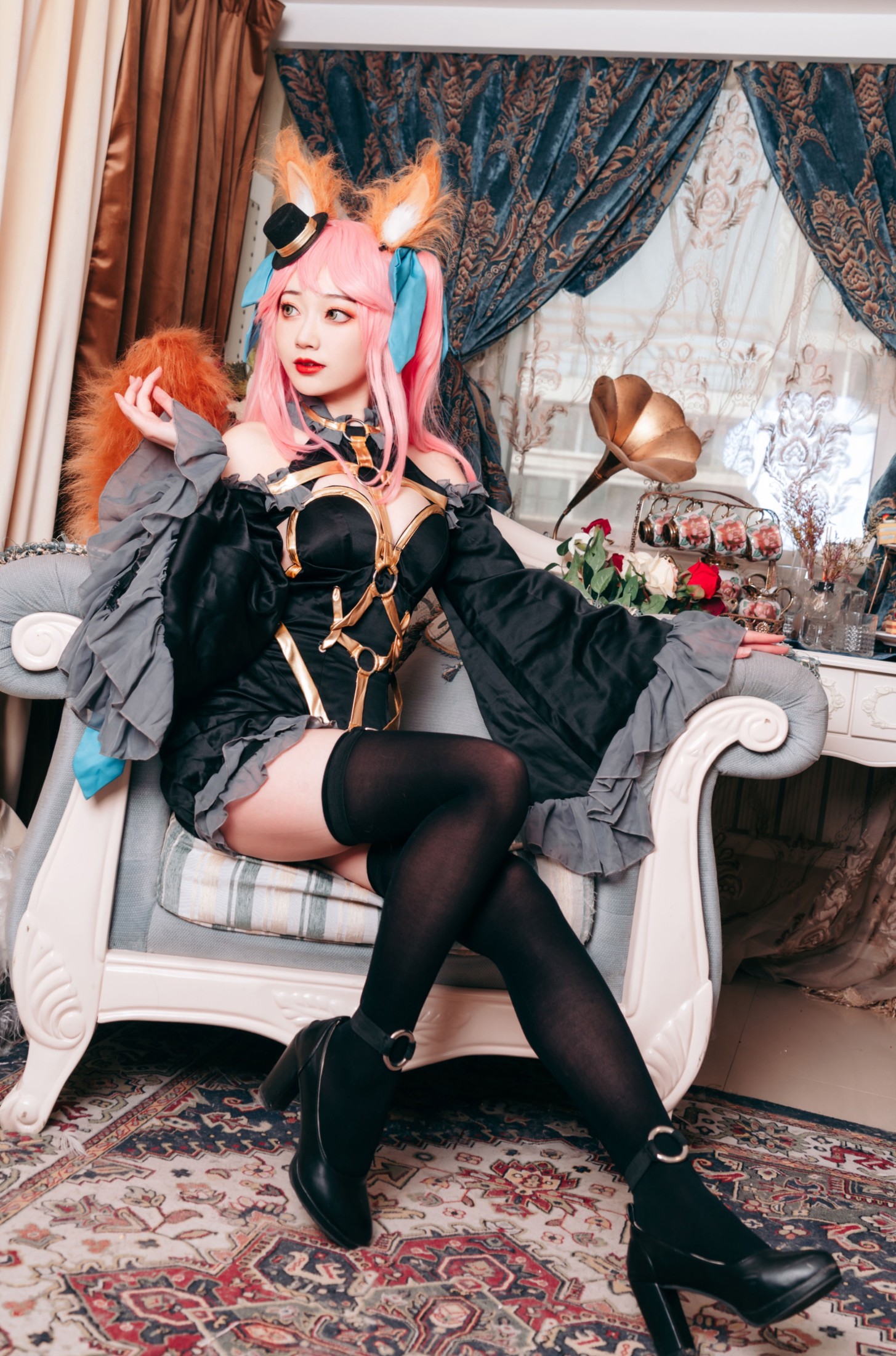 图片[5]-桃墨公子x – 《玉藻前》[22P]-COS写真在线网