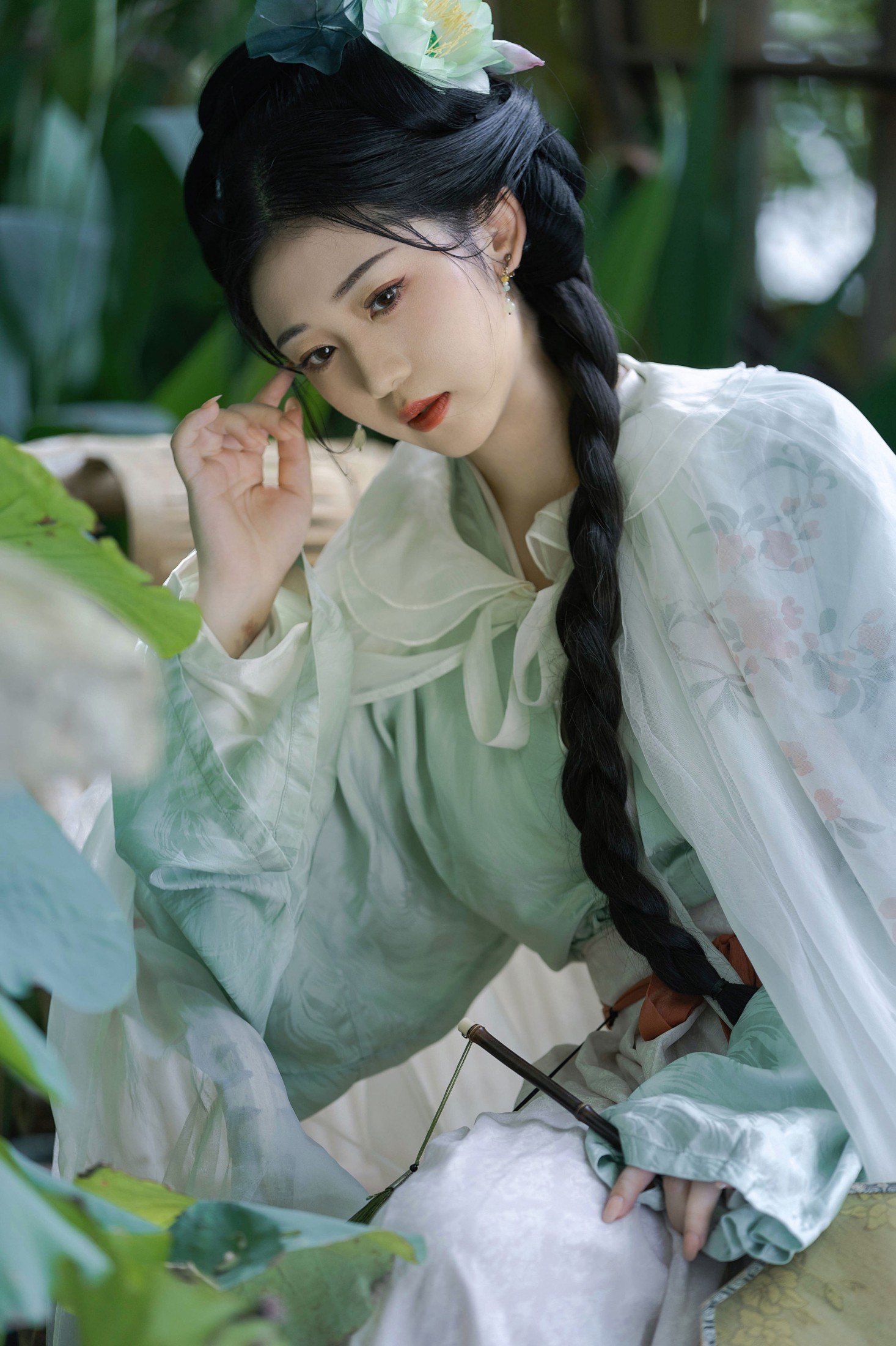 图片[3]-沉诗思 – 《雨荷》[38P]-COS写真在线网