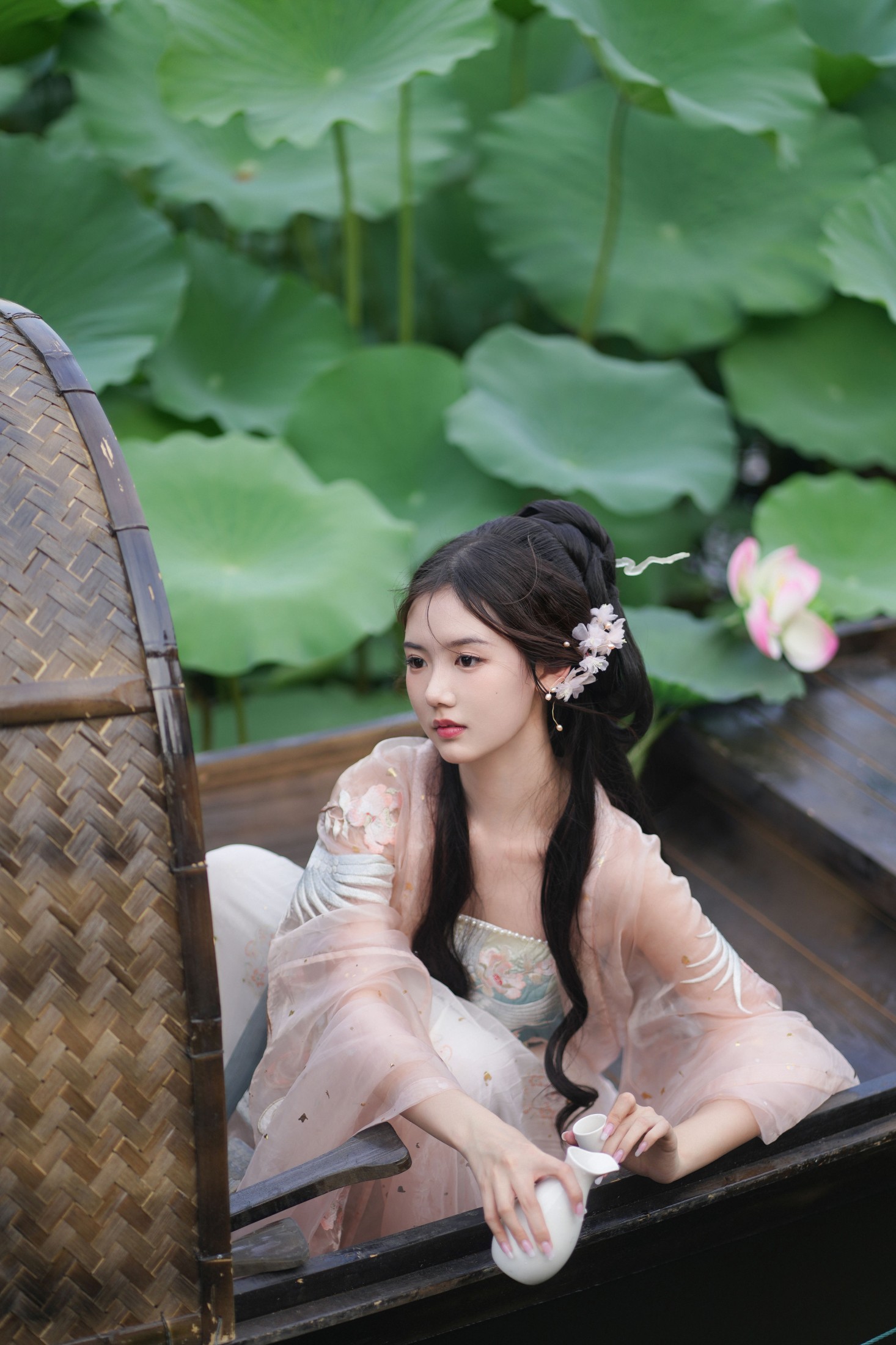 图片[6]-是鱼干啊～ – 《水面清圆一一风荷举》[24P]-COS写真在线网