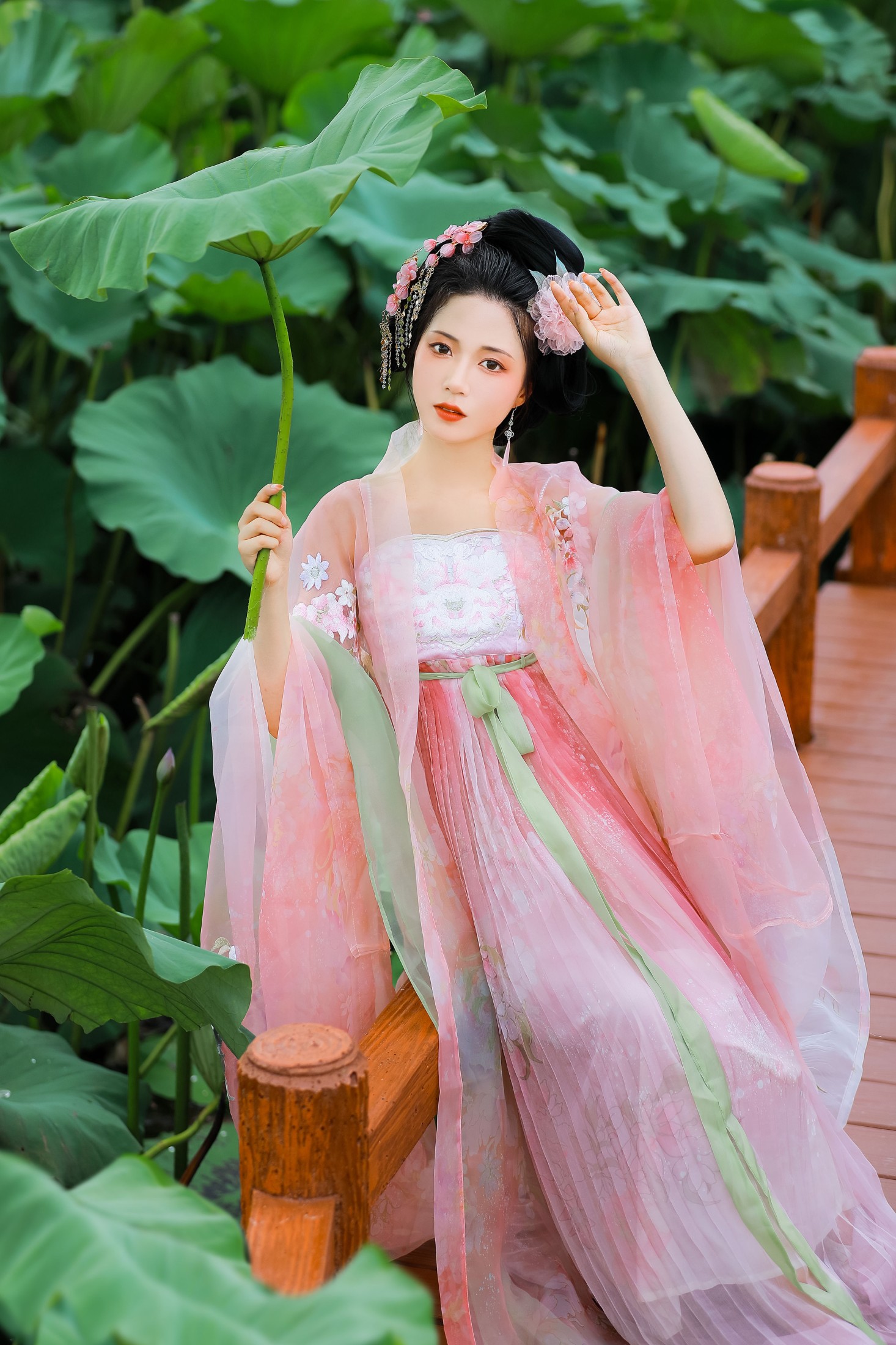图片[6]-甜甜 – 《采莲曲》[21P]-COS写真在线网