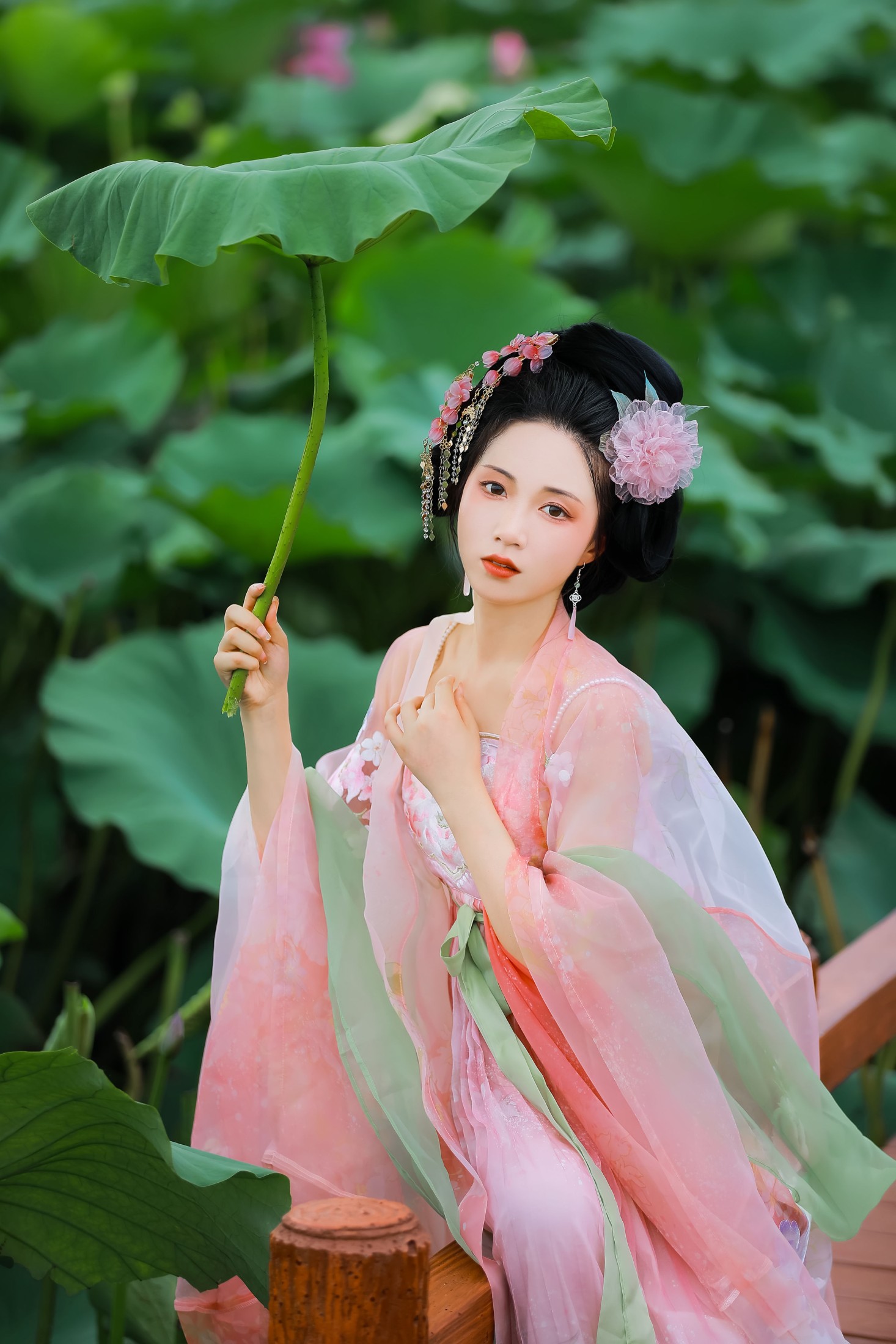 图片[3]-甜甜 – 《采莲曲》[21P]-COS写真在线网
