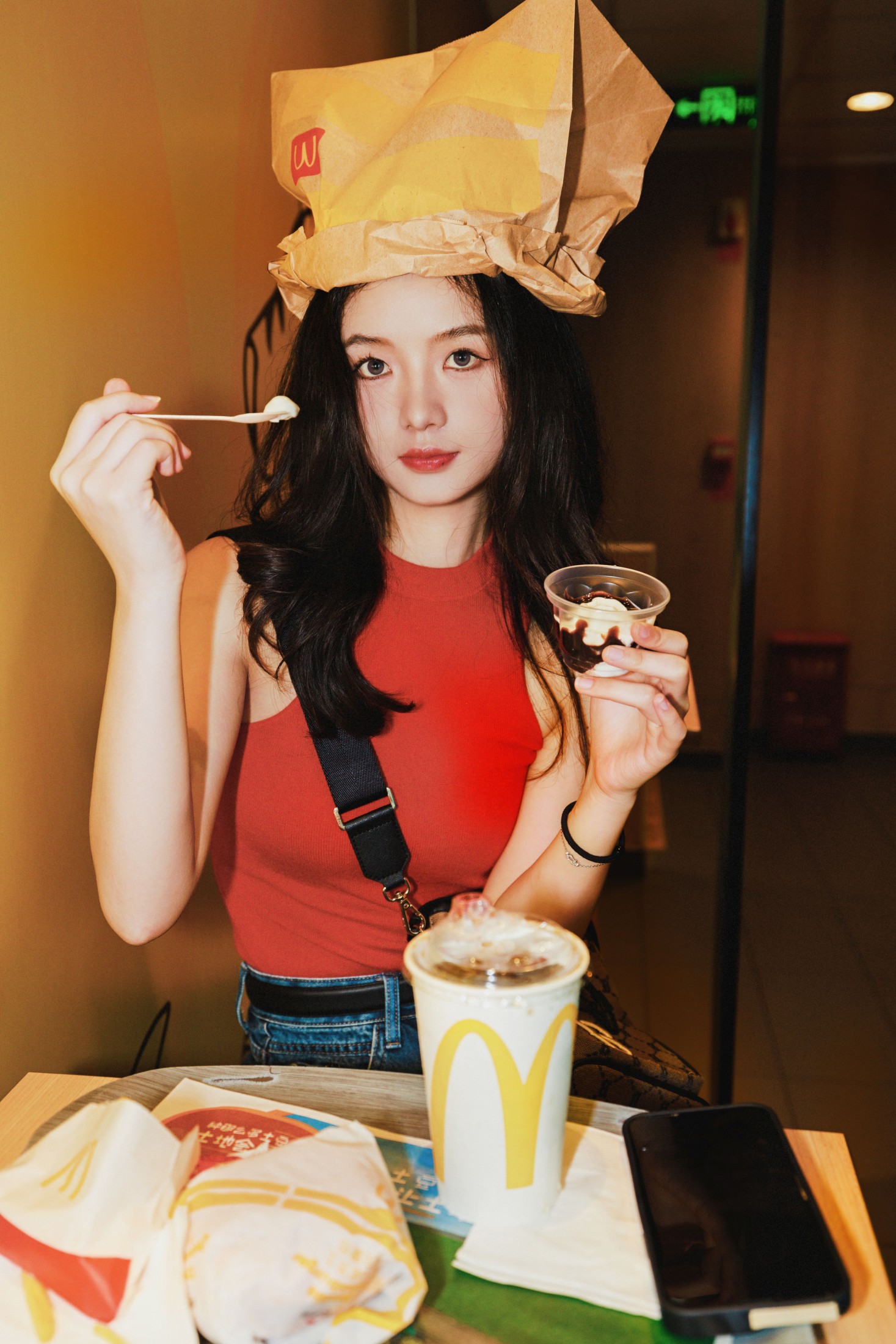 图片[3]-不搭小妖 – 《麦当辣妹》[47P]-COS写真在线网