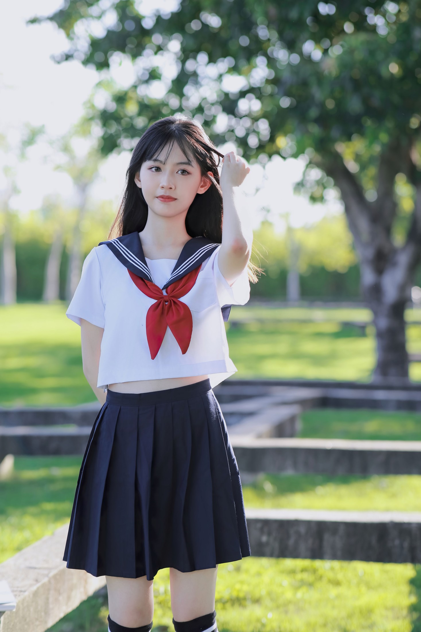 图片[4]-小乐 – 《高中女生》[29P]-COS写真在线网