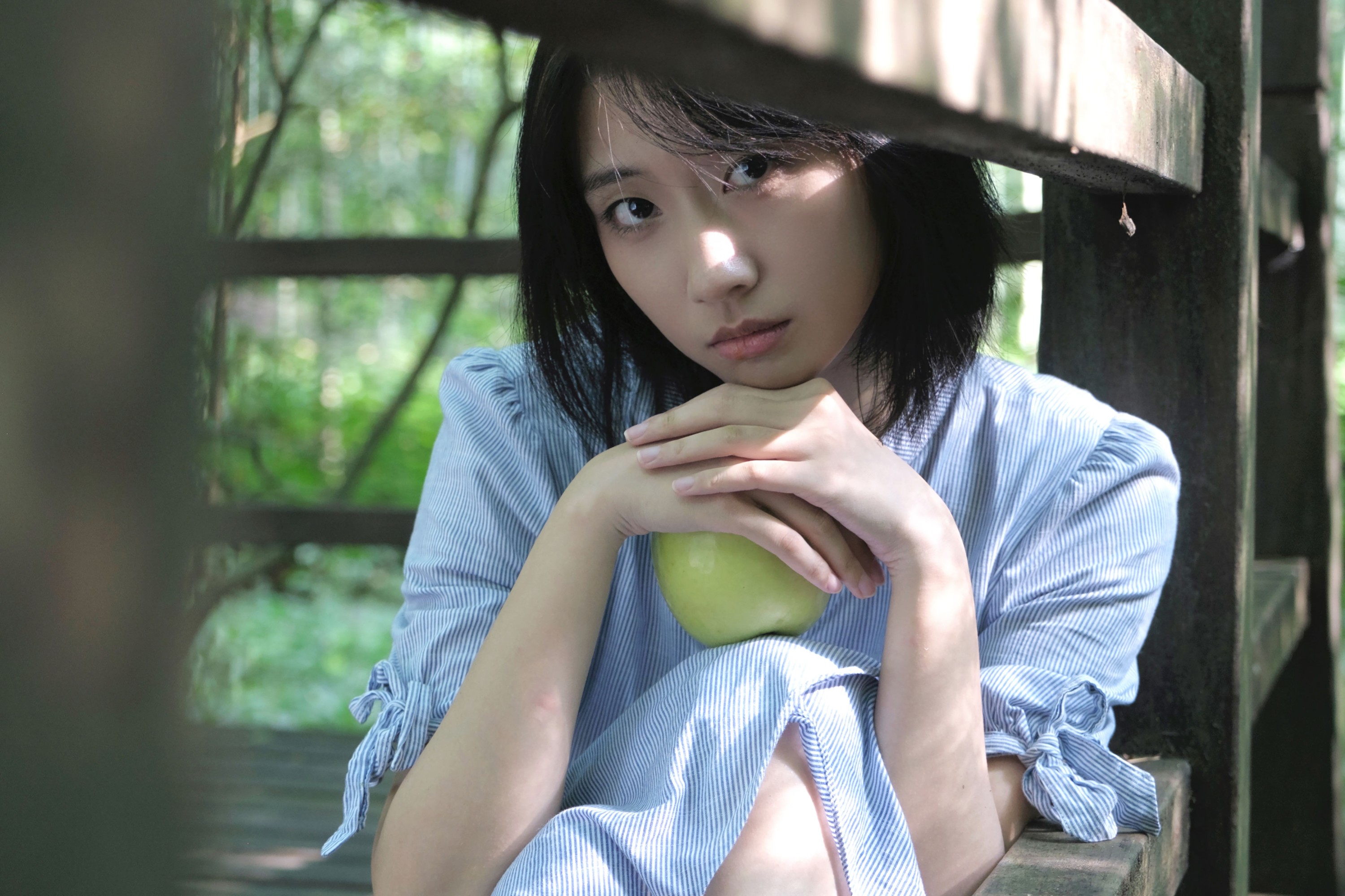 俺是文雯啊 – 《夏日留存》[34P] - 秀人网免费无水印在线套图写真