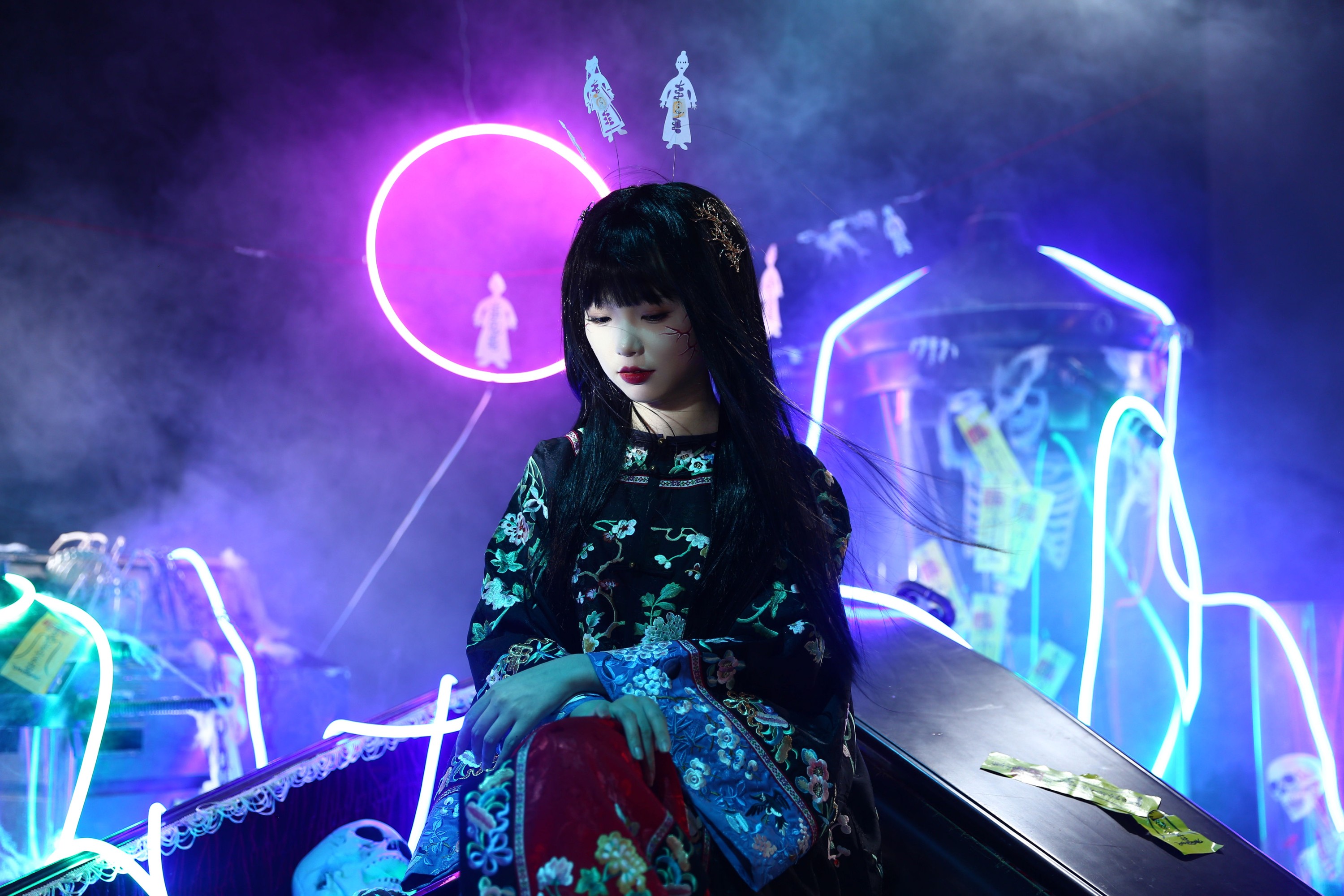 图片[5]-怀里猫ovo – 《赛博朋克岳绮罗》[23P]-COS写真在线网