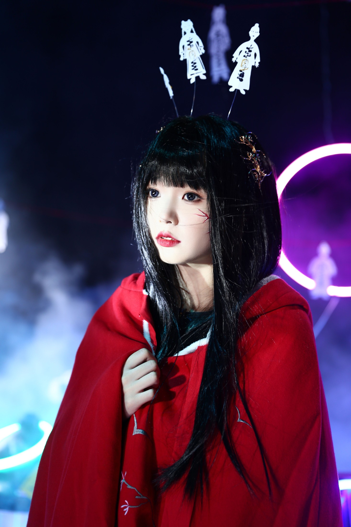 图片[3]-怀里猫ovo – 《赛博朋克岳绮罗》[23P]-COS写真在线网