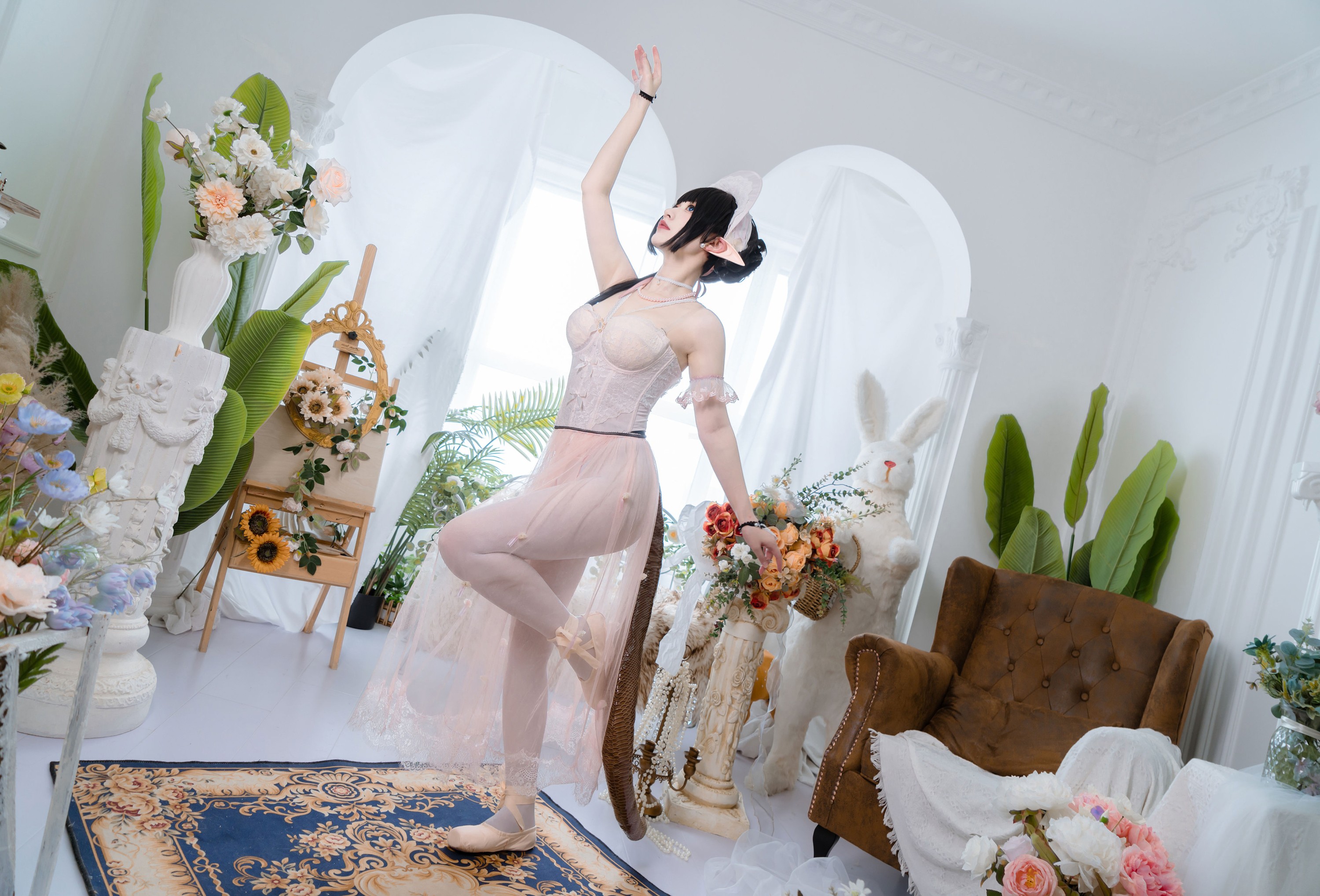 图片[5]-桃墨公子x – 《森蚺芭蕾》[26P]-COS写真在线网