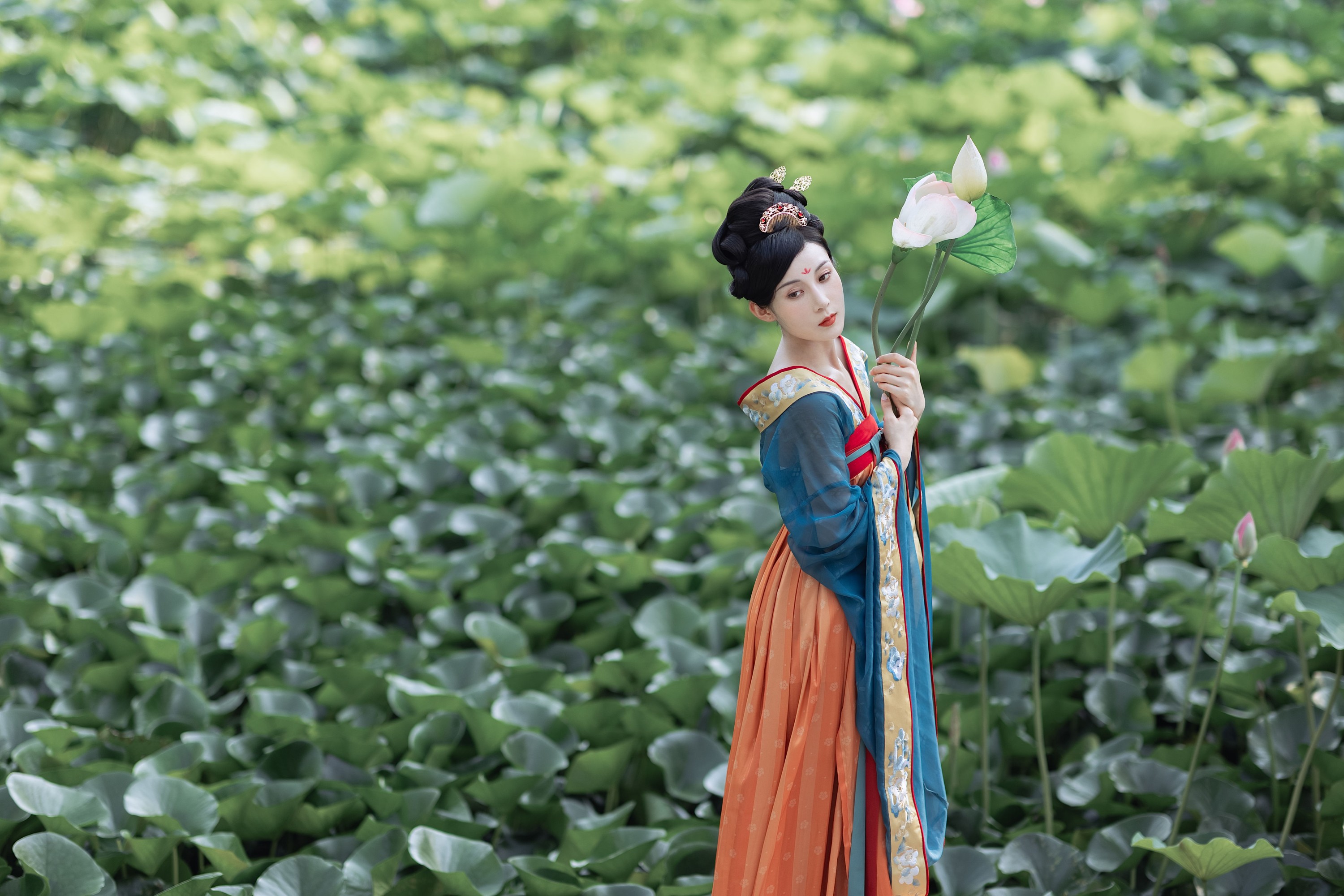 图片[4]-巴布Bubble – 《荷香》[40P]-COS写真在线网