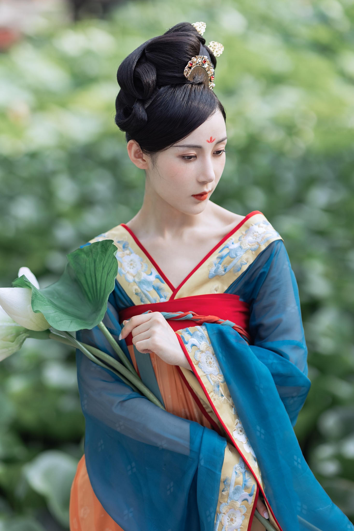 图片[3]-巴布Bubble – 《荷香》[40P]-COS写真在线网
