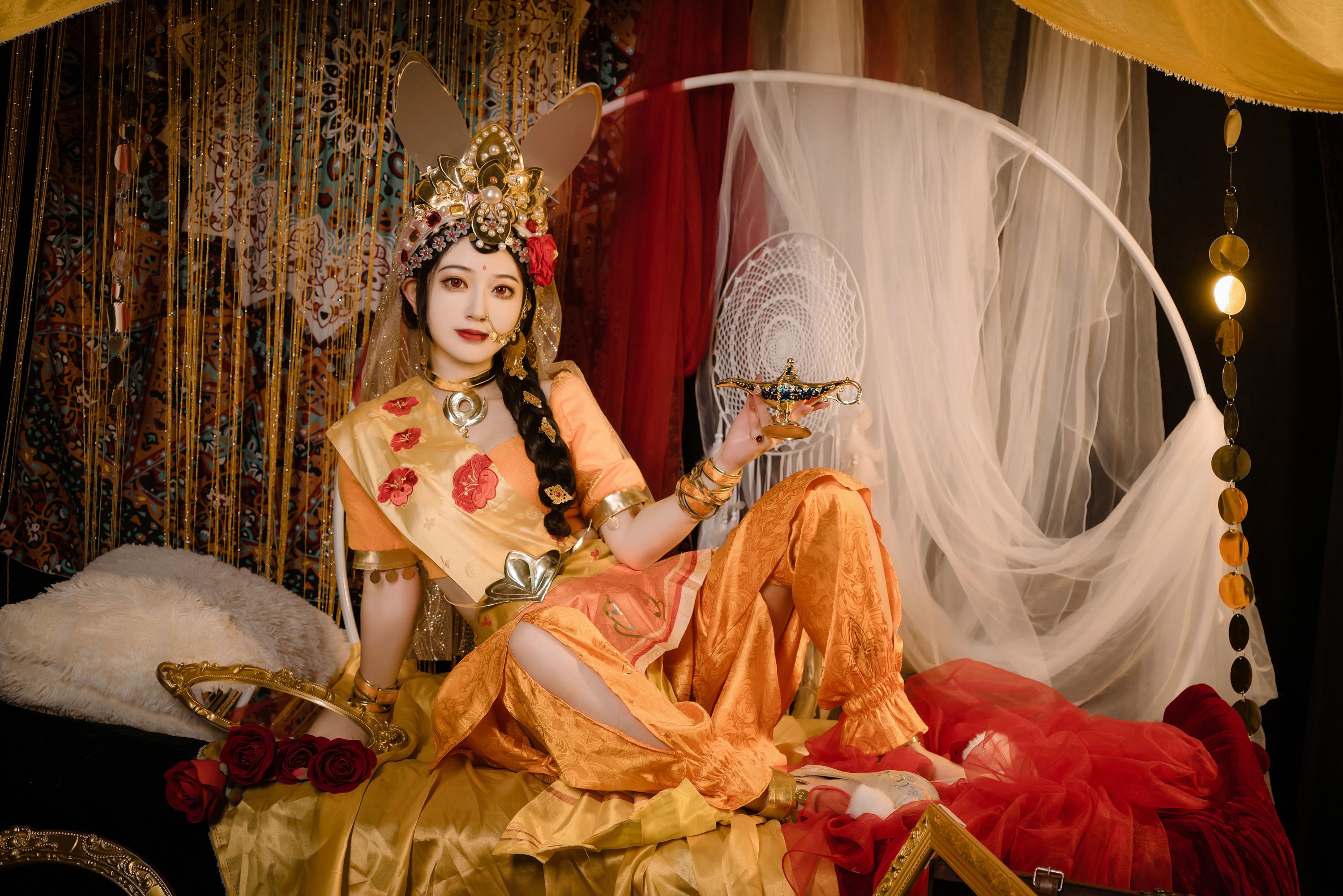 图片[5]-桃墨公子x – 《公孙离玉兔公主》[28P]-COS写真在线网