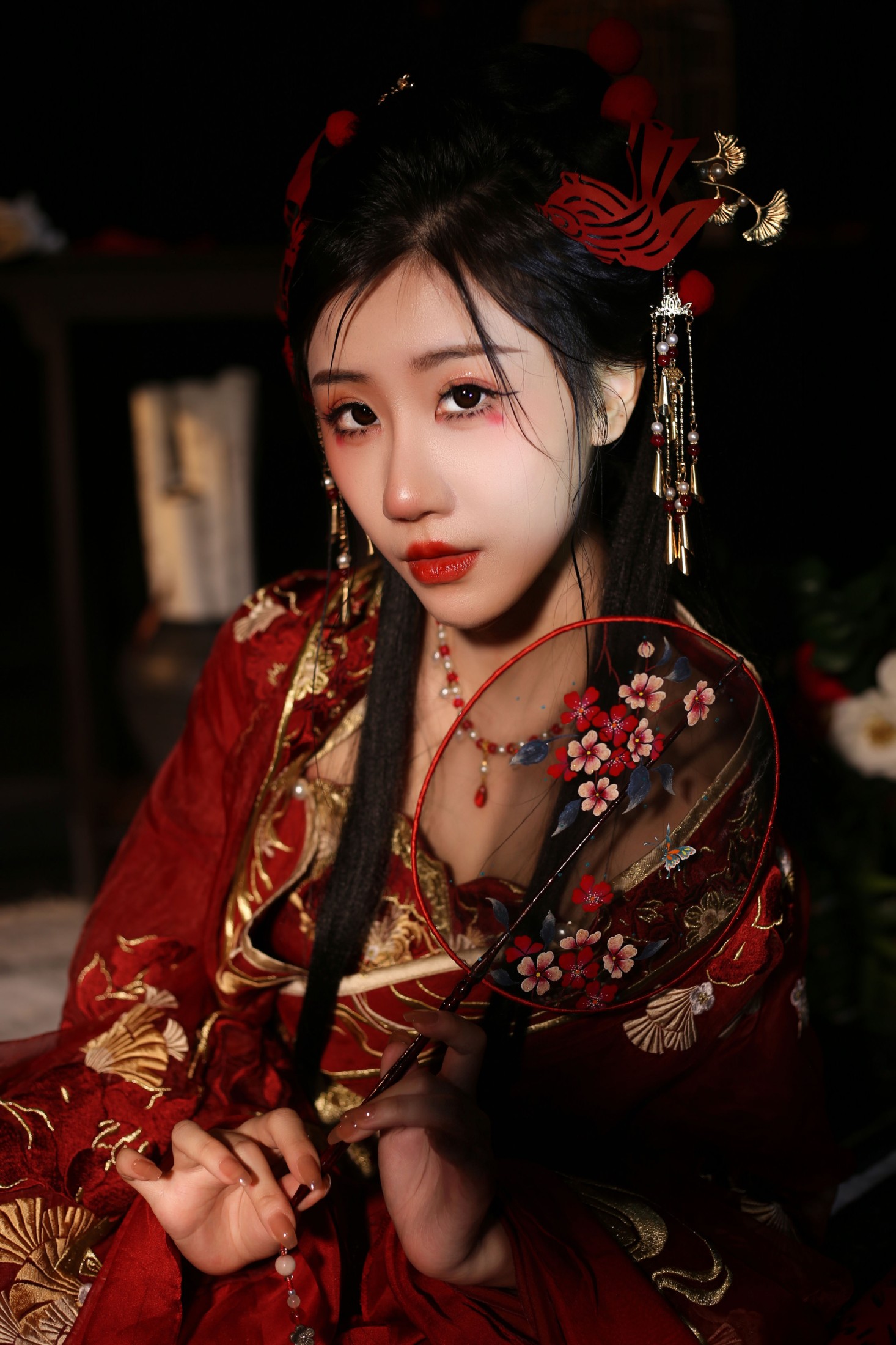 图片[6]-待宵 – 《红梅剪纸》[41P]-COS写真在线网