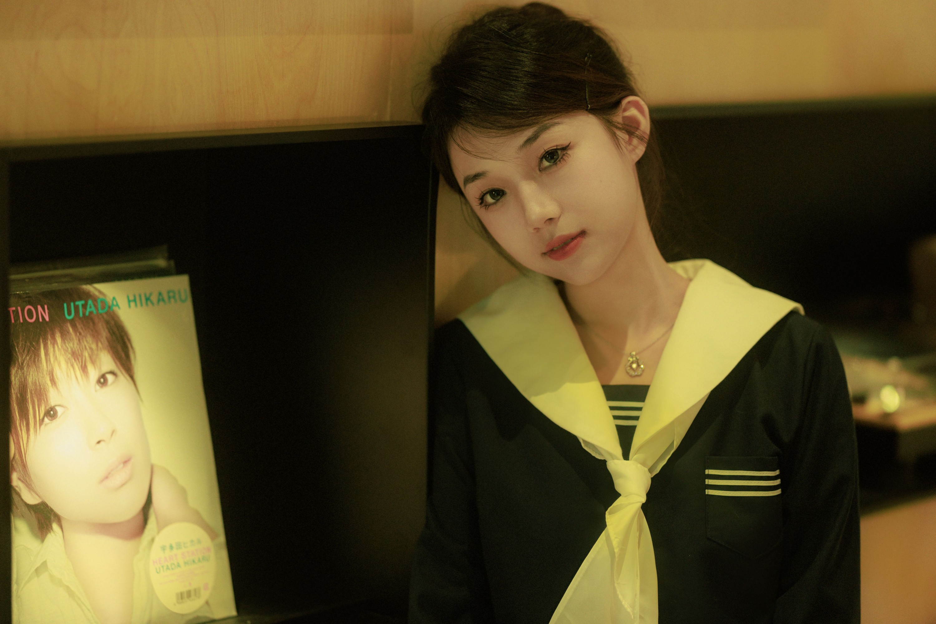 图片[3]-裴同学 – 《jk唱片店》[44P]-COS写真在线网