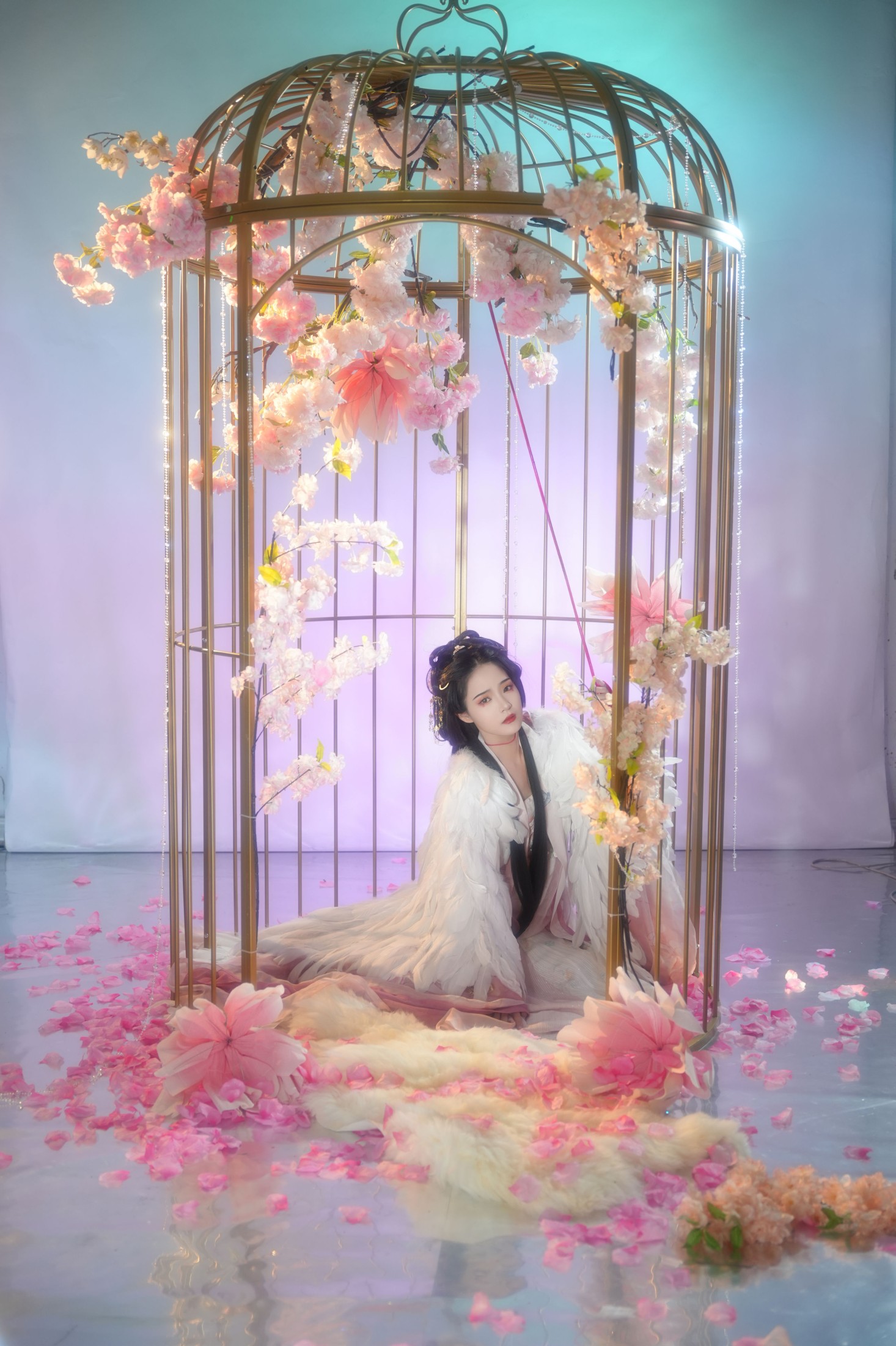图片[5]-南栀 – 《笼中雀》[20P]-COS写真在线网