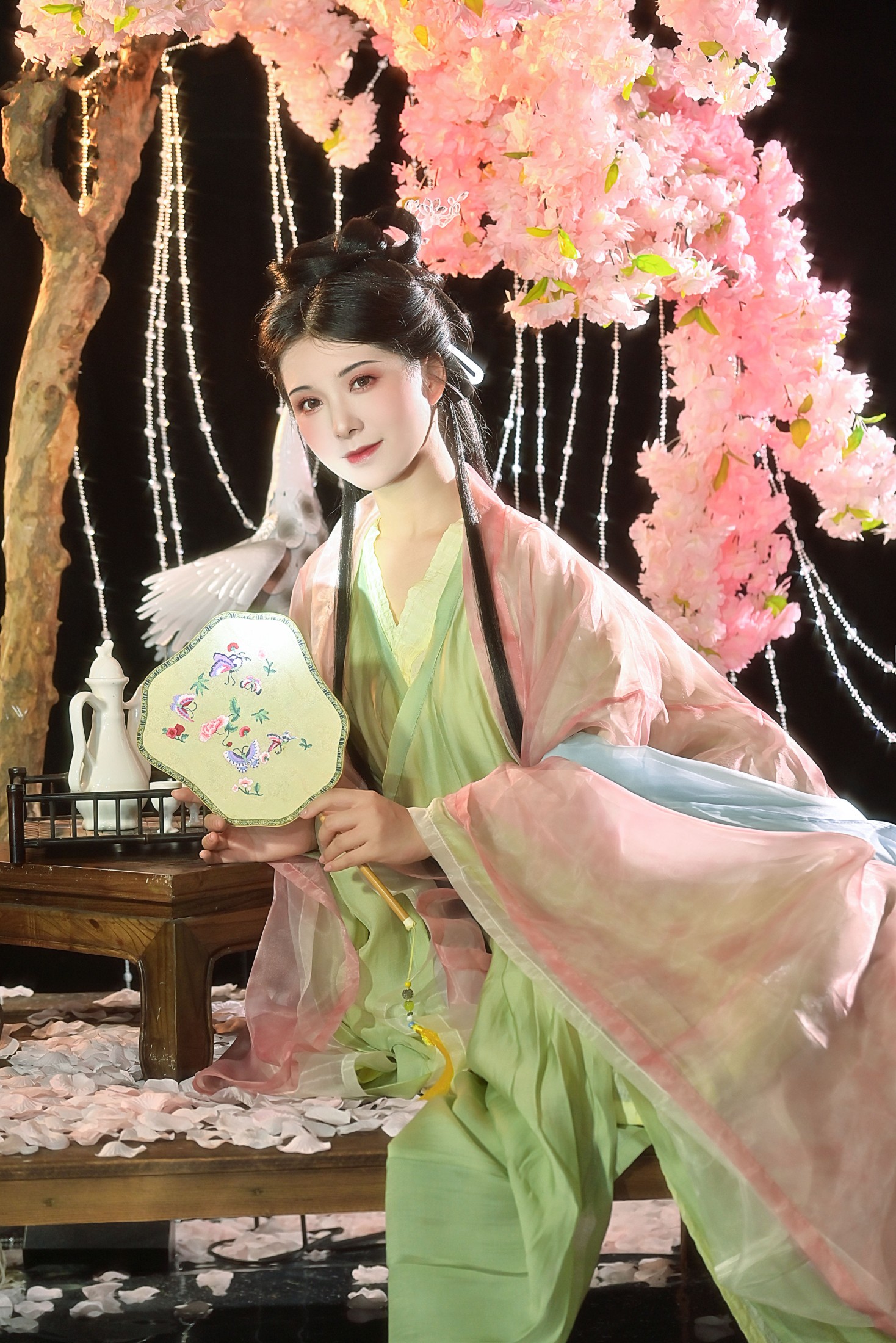 图片[6]-伊伊不想长胖胖 – 《桃花树下》[23P]-COS写真在线网