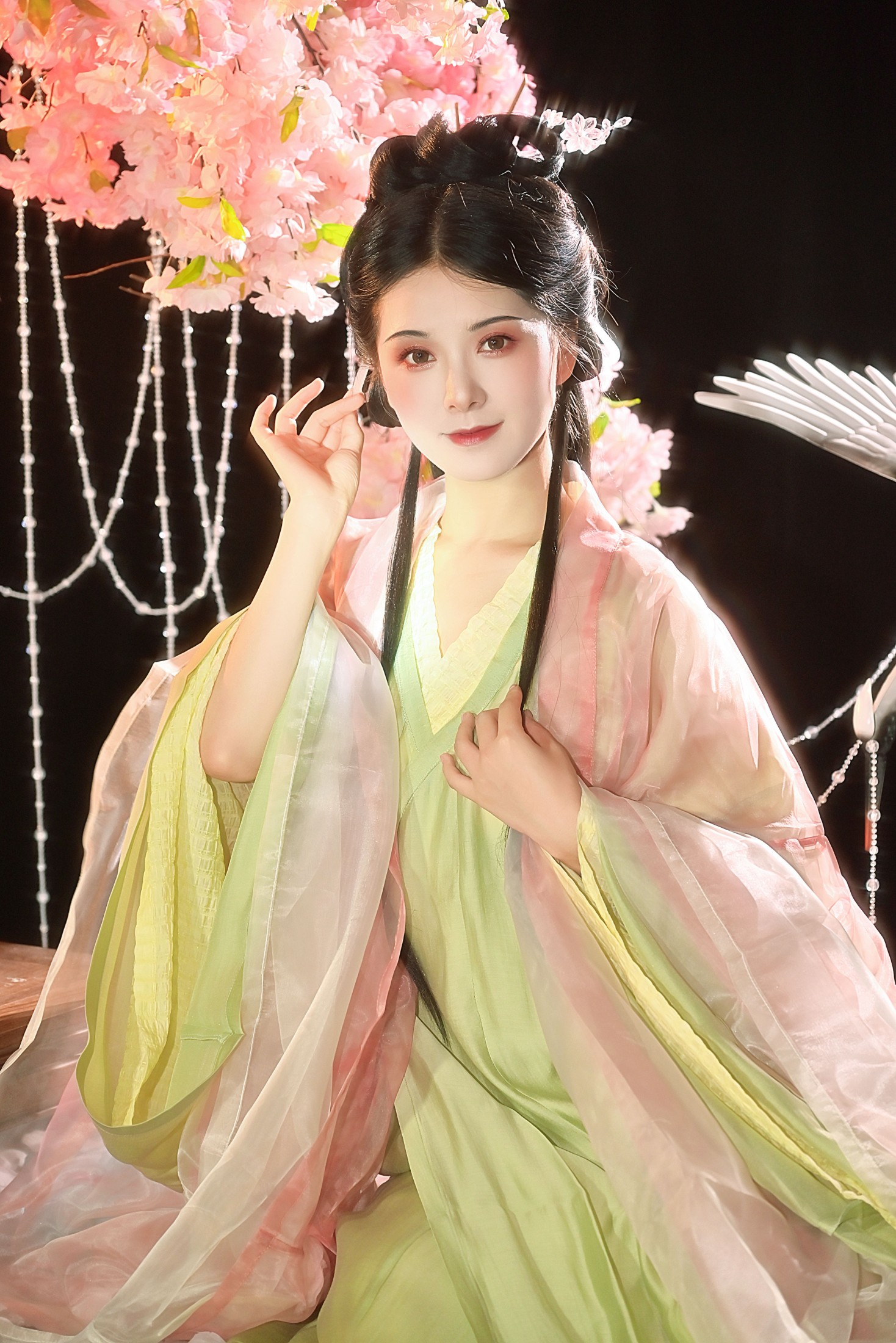 图片[4]-伊伊不想长胖胖 – 《桃花树下》[23P]-COS写真在线网