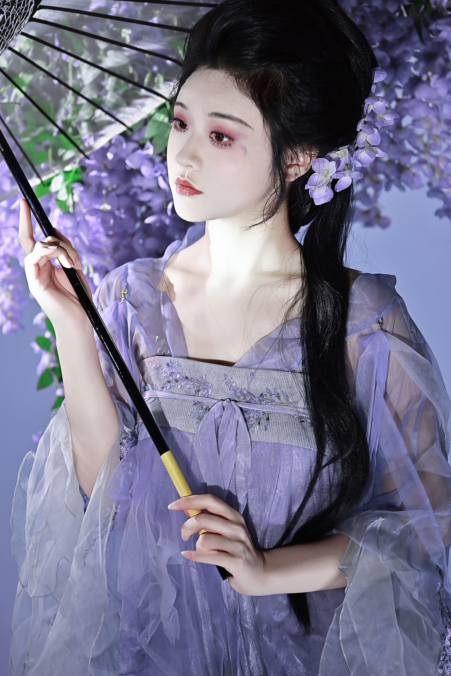 图片[6]-神赐杏杏 – 《紫藤少女》[22P]-COS写真在线网