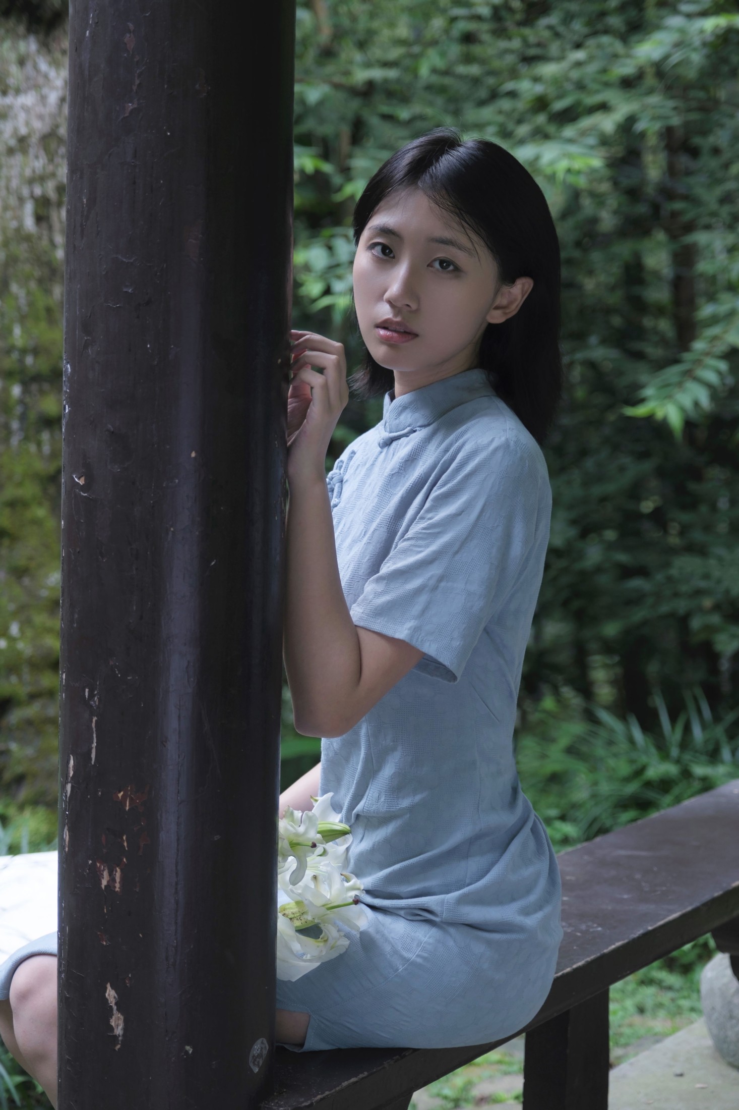 图片[5]-俺是文雯啊 – 《清冷百合》[29P]-COS写真在线网