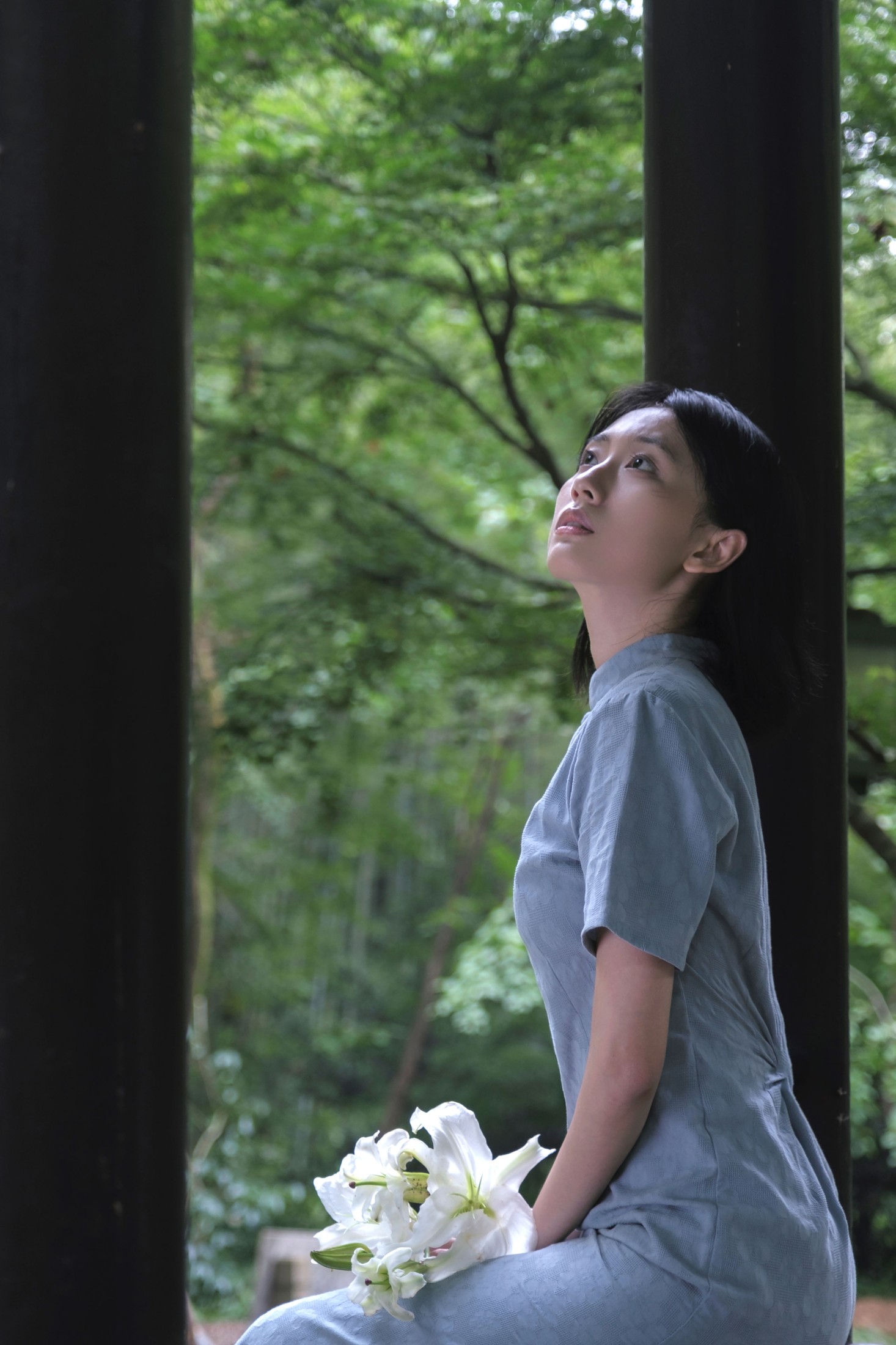 图片[4]-俺是文雯啊 – 《清冷百合》[29P]-COS写真在线网