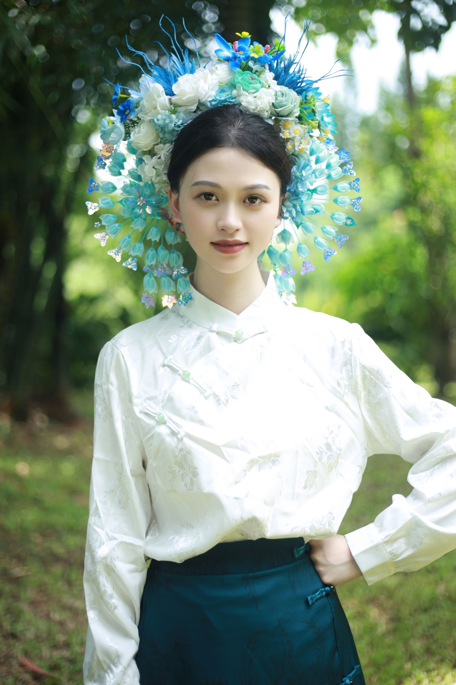 图片[3]-聂儿 – 《戴花》[26P]-COS写真在线网