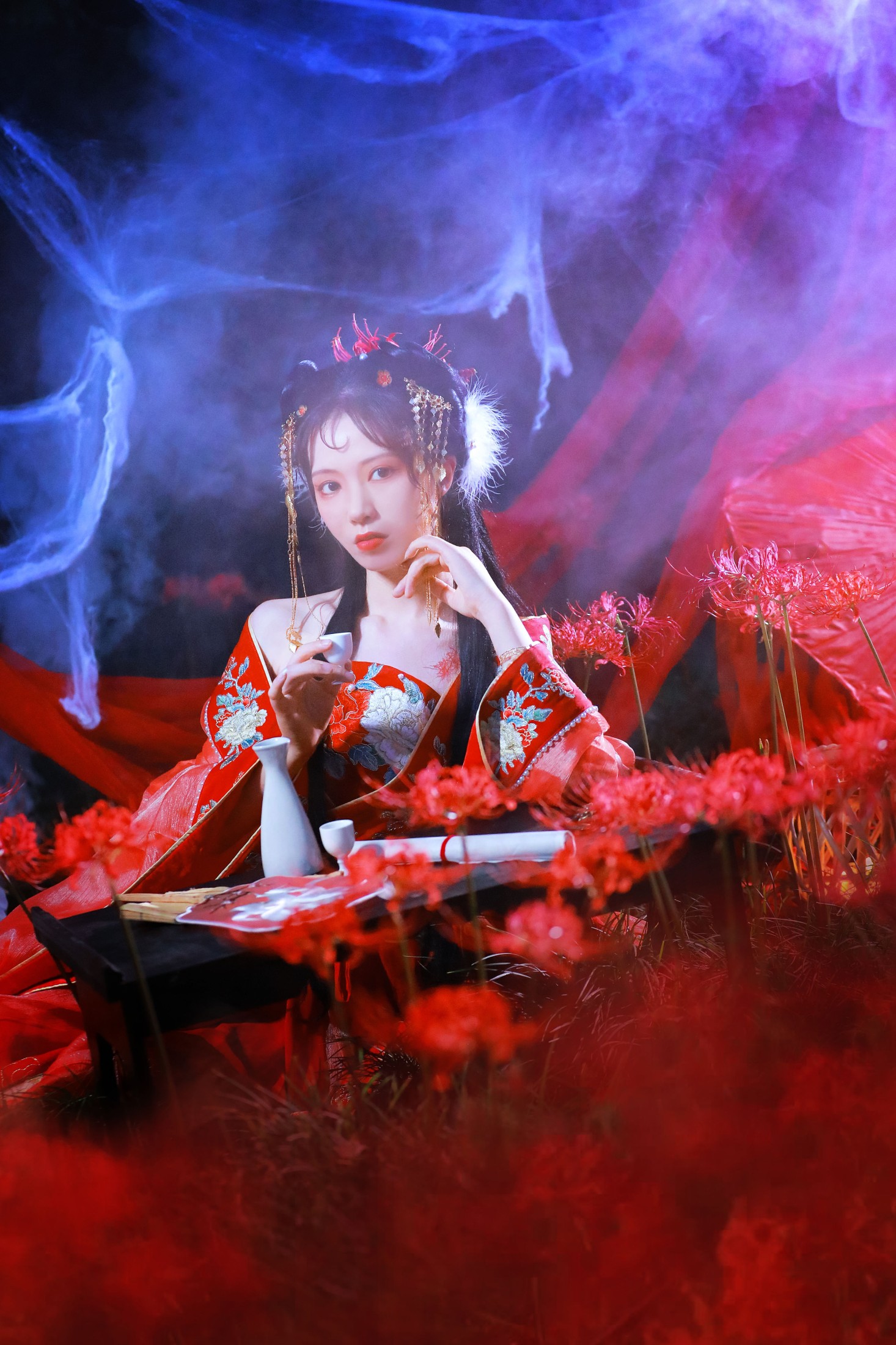 图片[4]-甜甜 – 《花开彼岸》[27P]-COS写真在线网