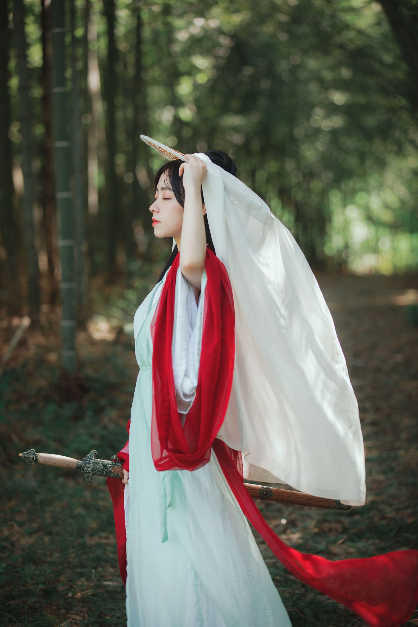 图片[3]-君由雪 – 《青山隐》[21P]-COS写真在线网