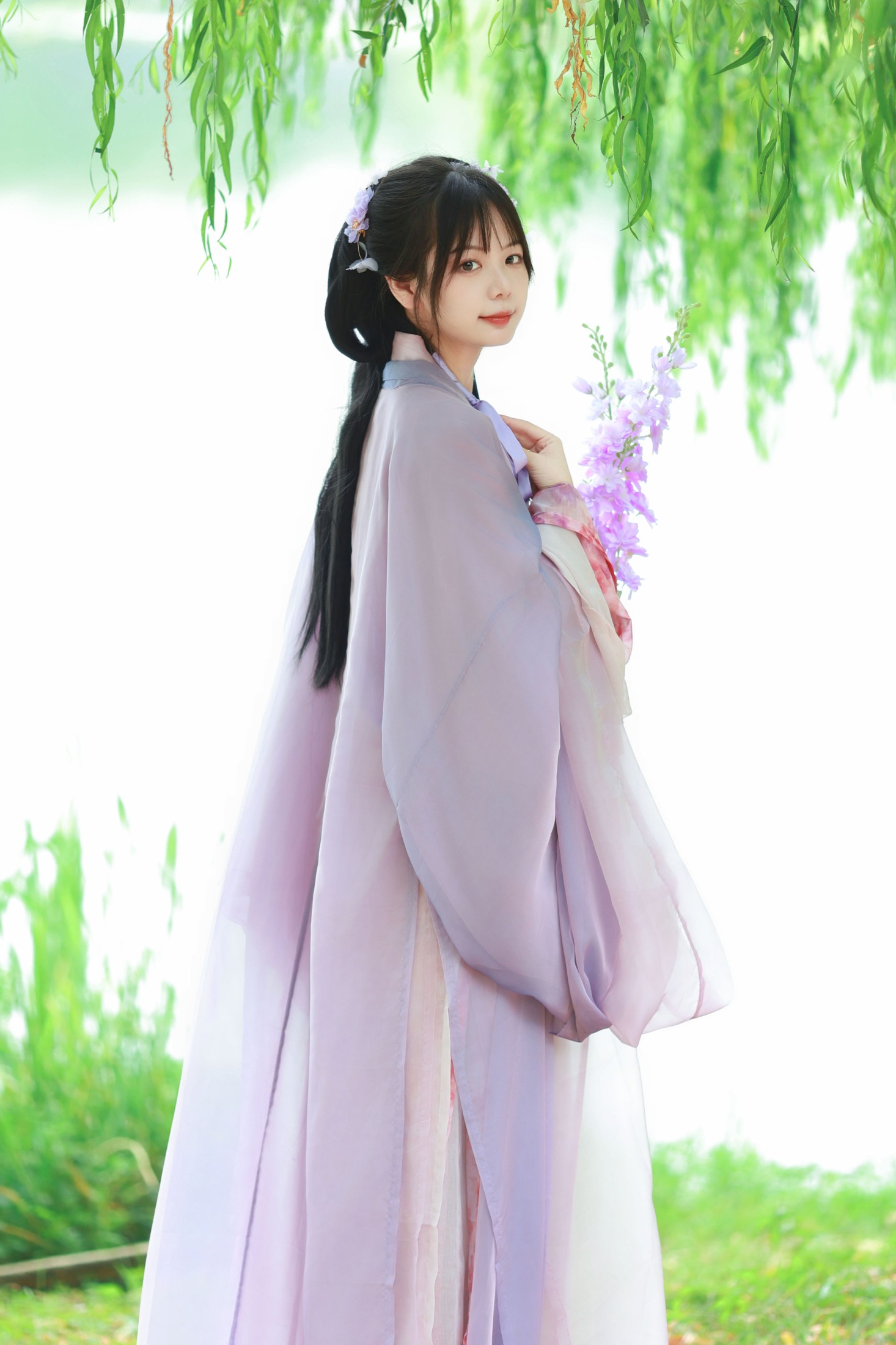 图片[3]-暮烟色CC – 《杨柳枝》[37P]-COS写真在线网