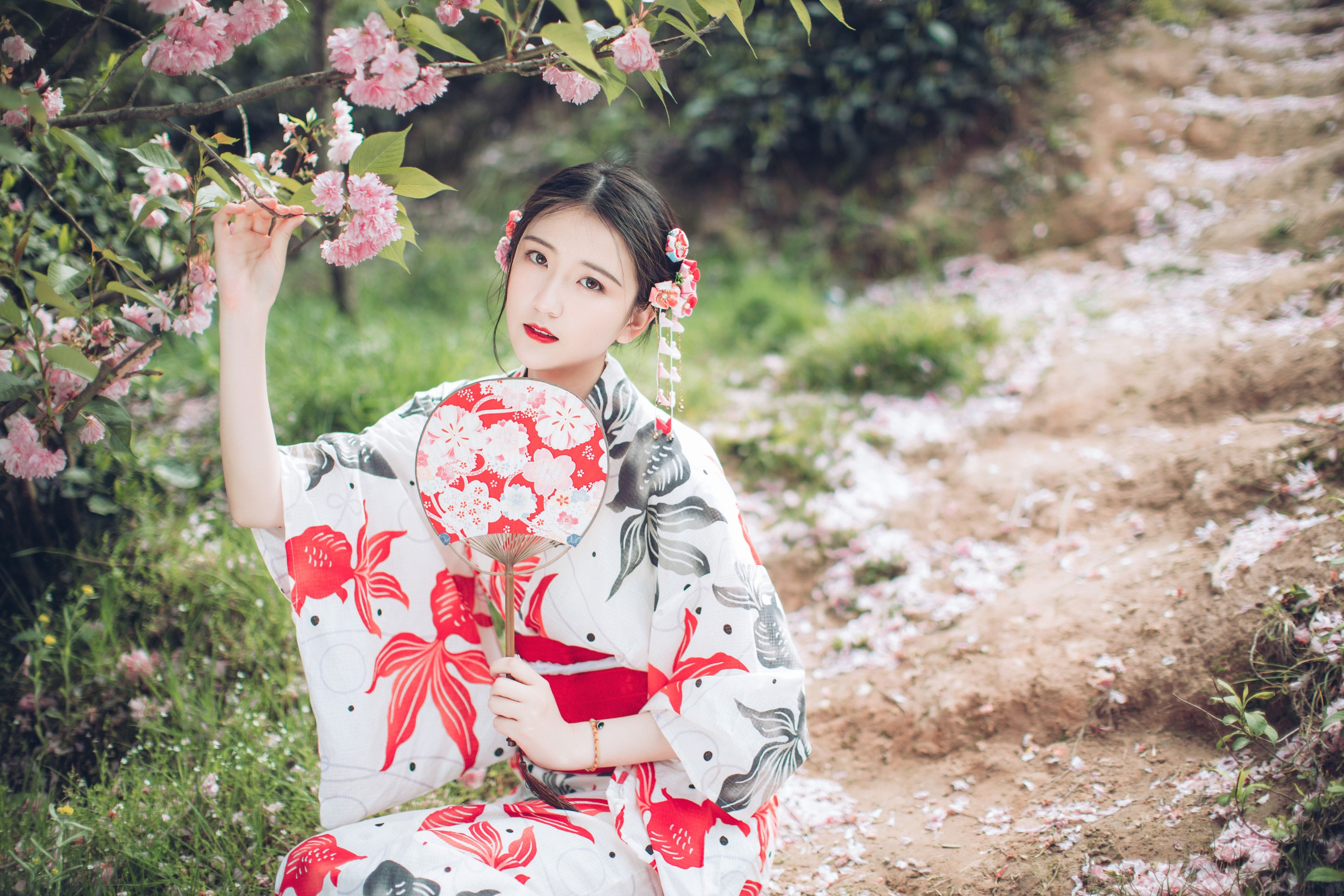 图片[5]-小陌 – 《春天的回忆》[20P]-COS写真在线网