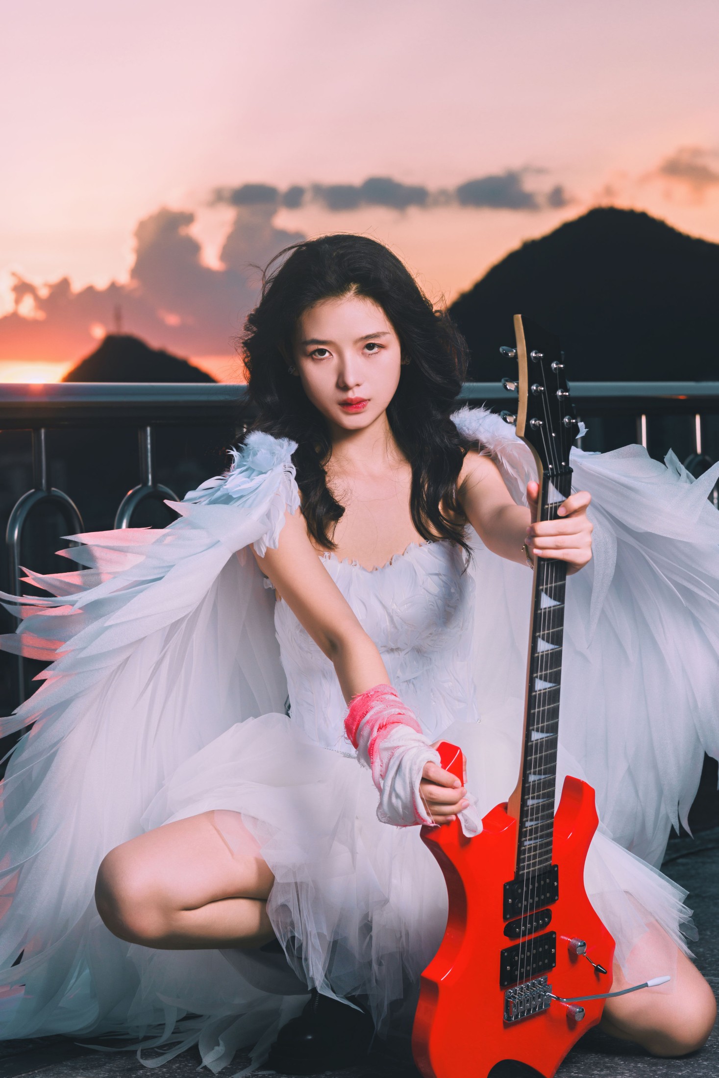 图片[4]-不搭小妖 – 《天台摇滚》[37P]-COS写真在线网