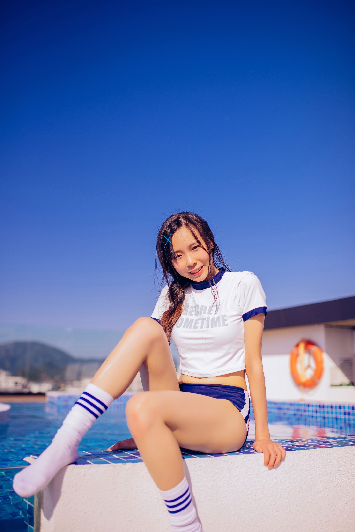 图片[4]-阿西 – 《蓝色夏日时光》[38P]-COS写真在线网