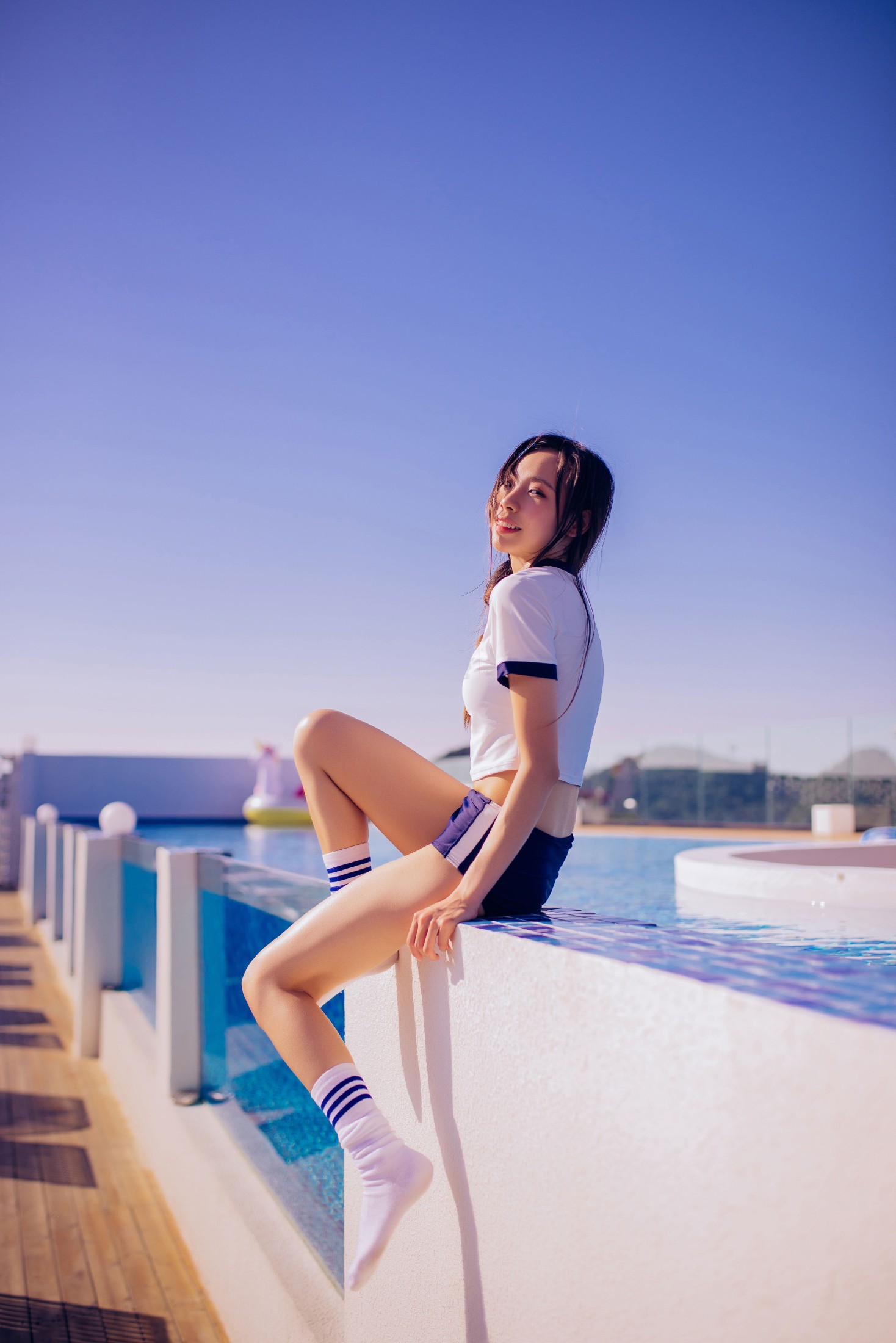 图片[5]-阿西 – 《蓝色夏日时光》[38P]-COS写真在线网