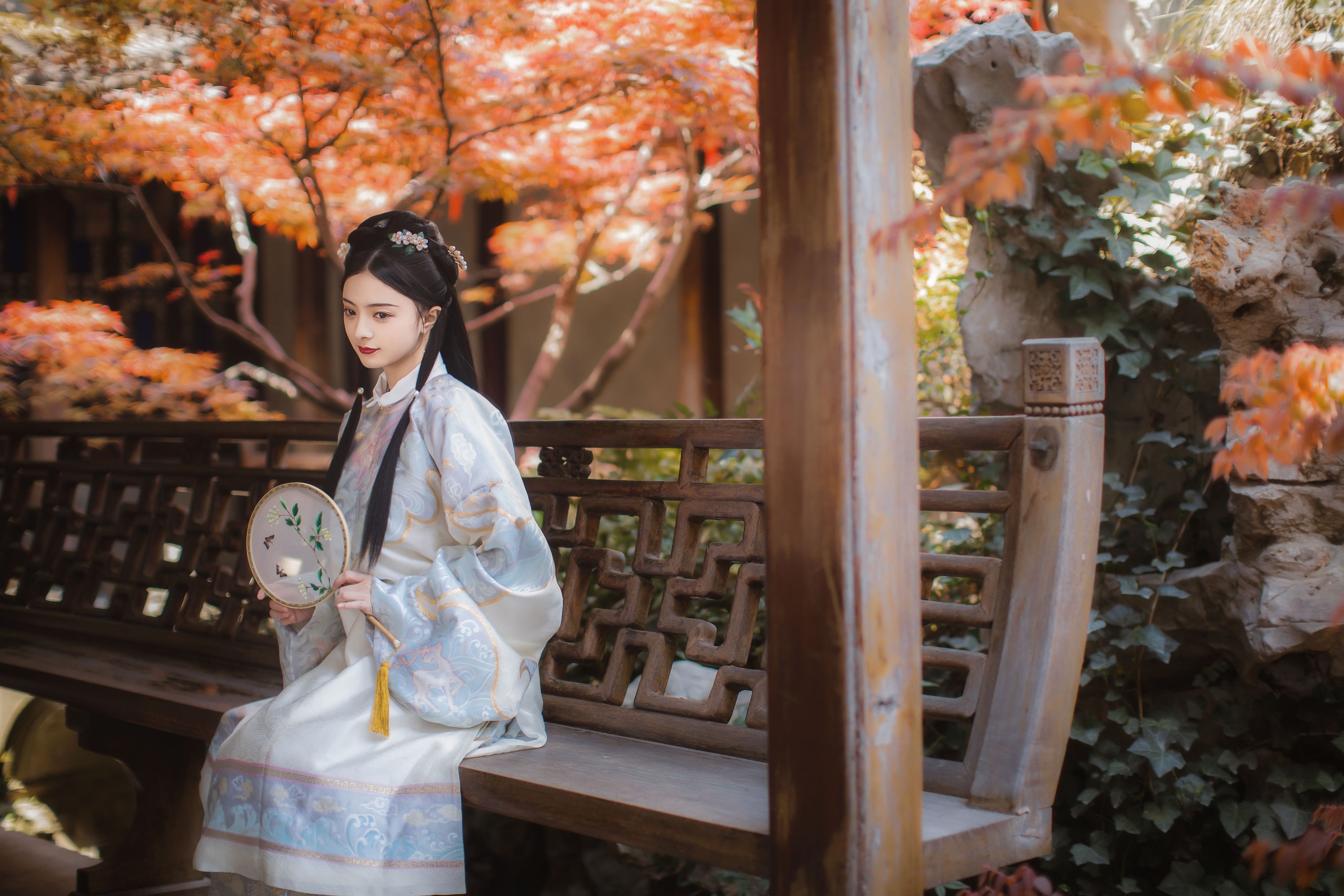 图片[3]-阿时Ashi_ – 《游园》[21P]-COS写真在线网