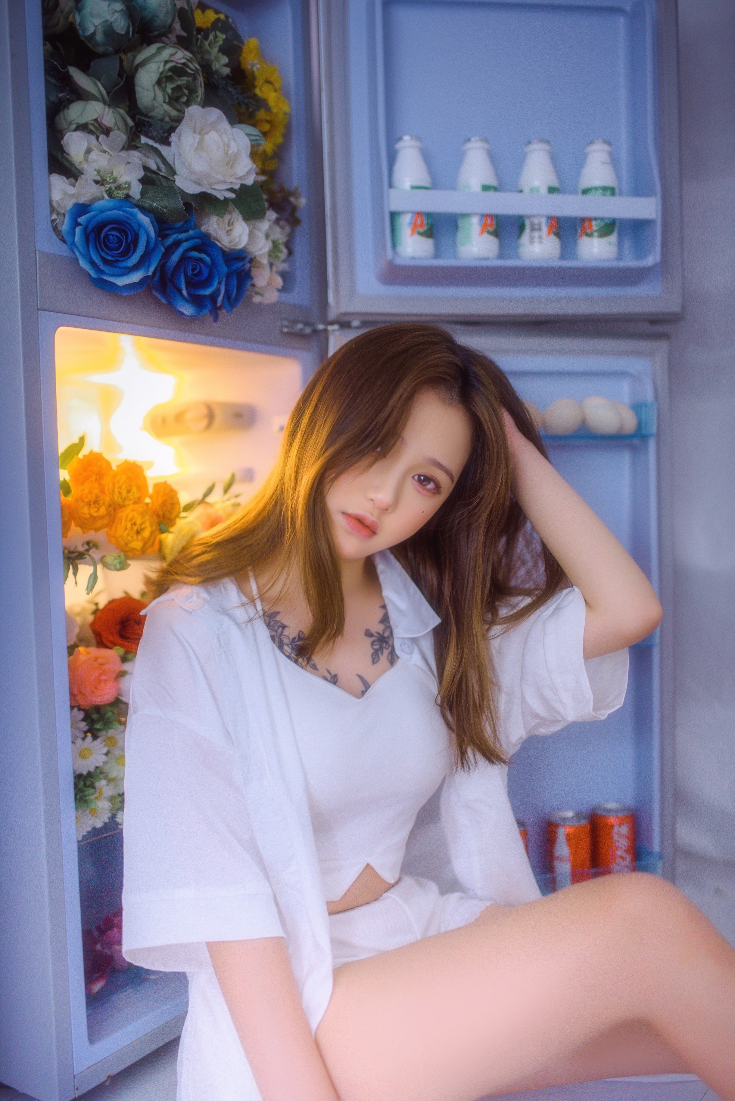 图片[4]-格格 – 《冰箱是生活 鲜花是浪漫》[22P]-COS写真在线网