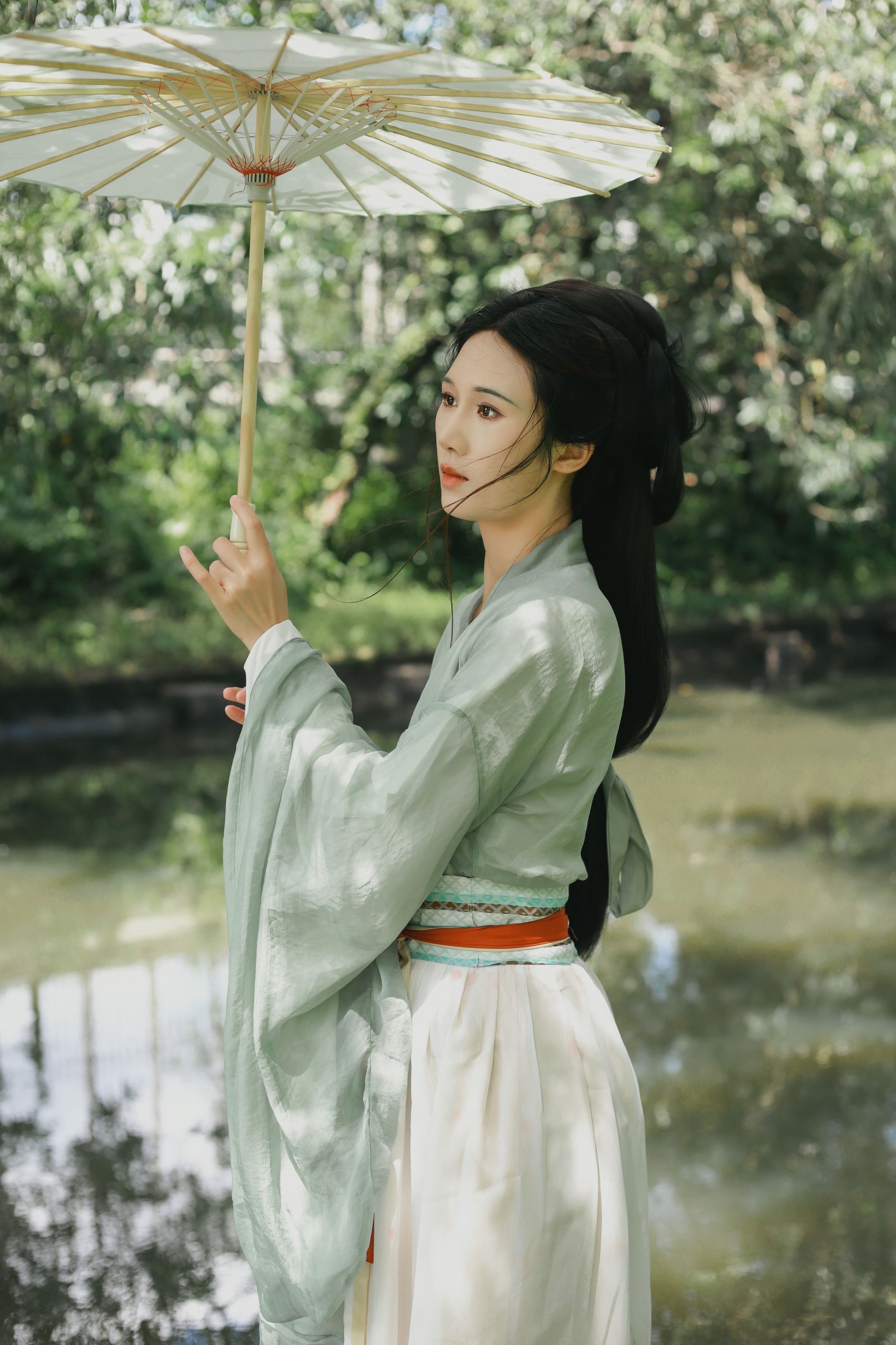 图片[6]-蓝舍予 – 《微风青绿》[26P]-COS写真在线网