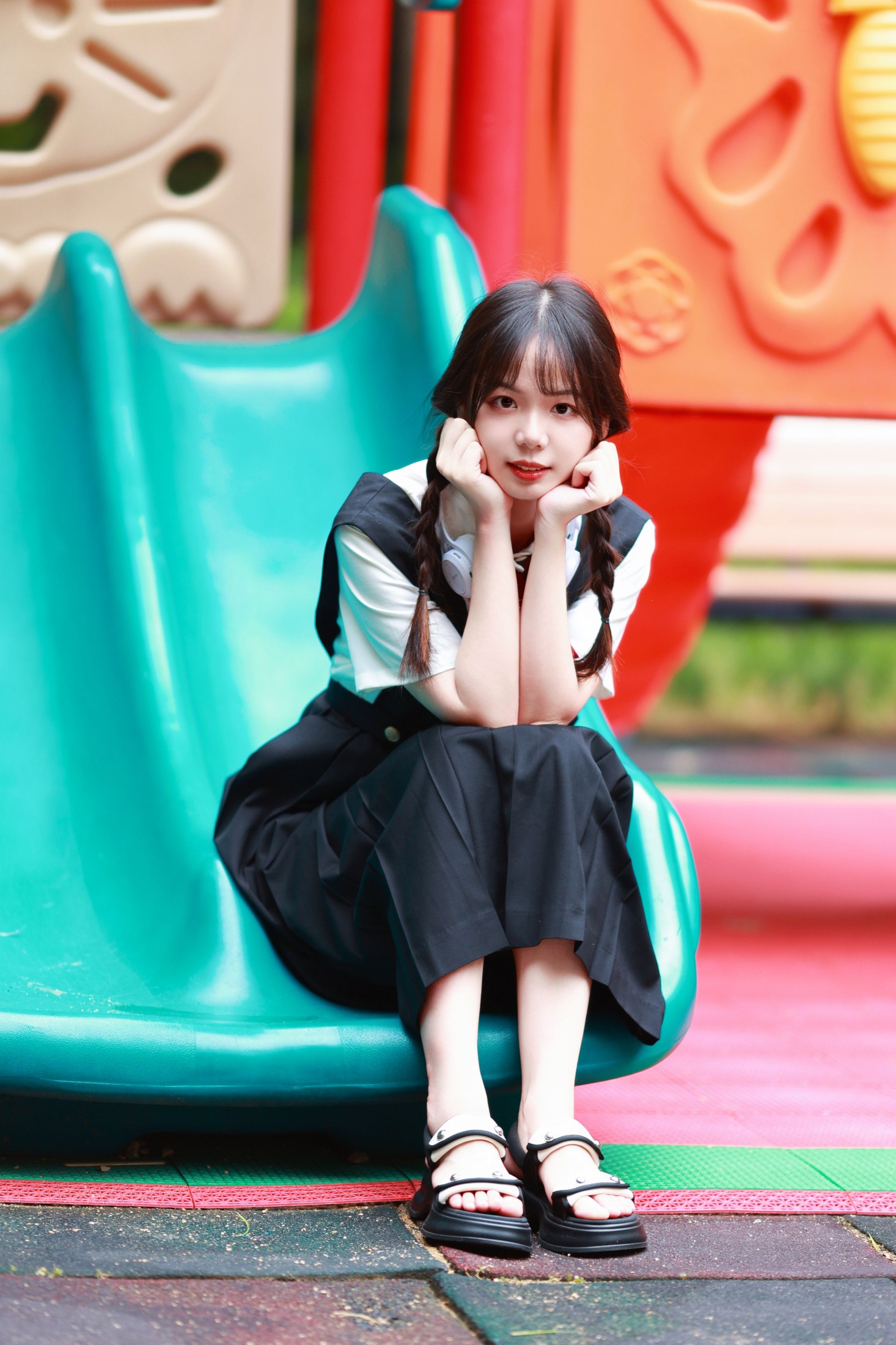 图片[6]-暮烟色CC – 《游乐园》[27P]-COS写真在线网