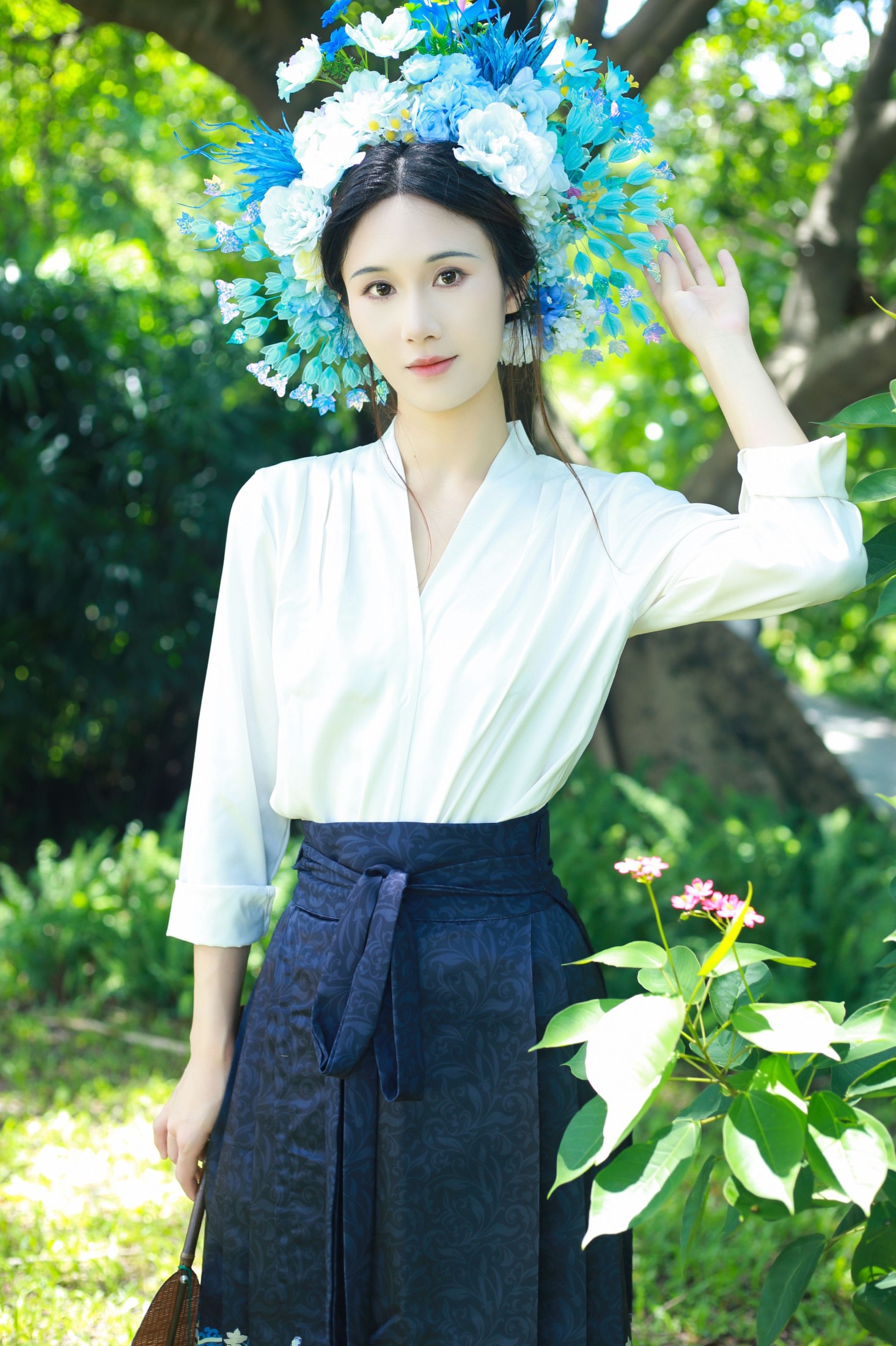 图片[5]-蓝舍予 – 《英花》[25P]-COS写真在线网