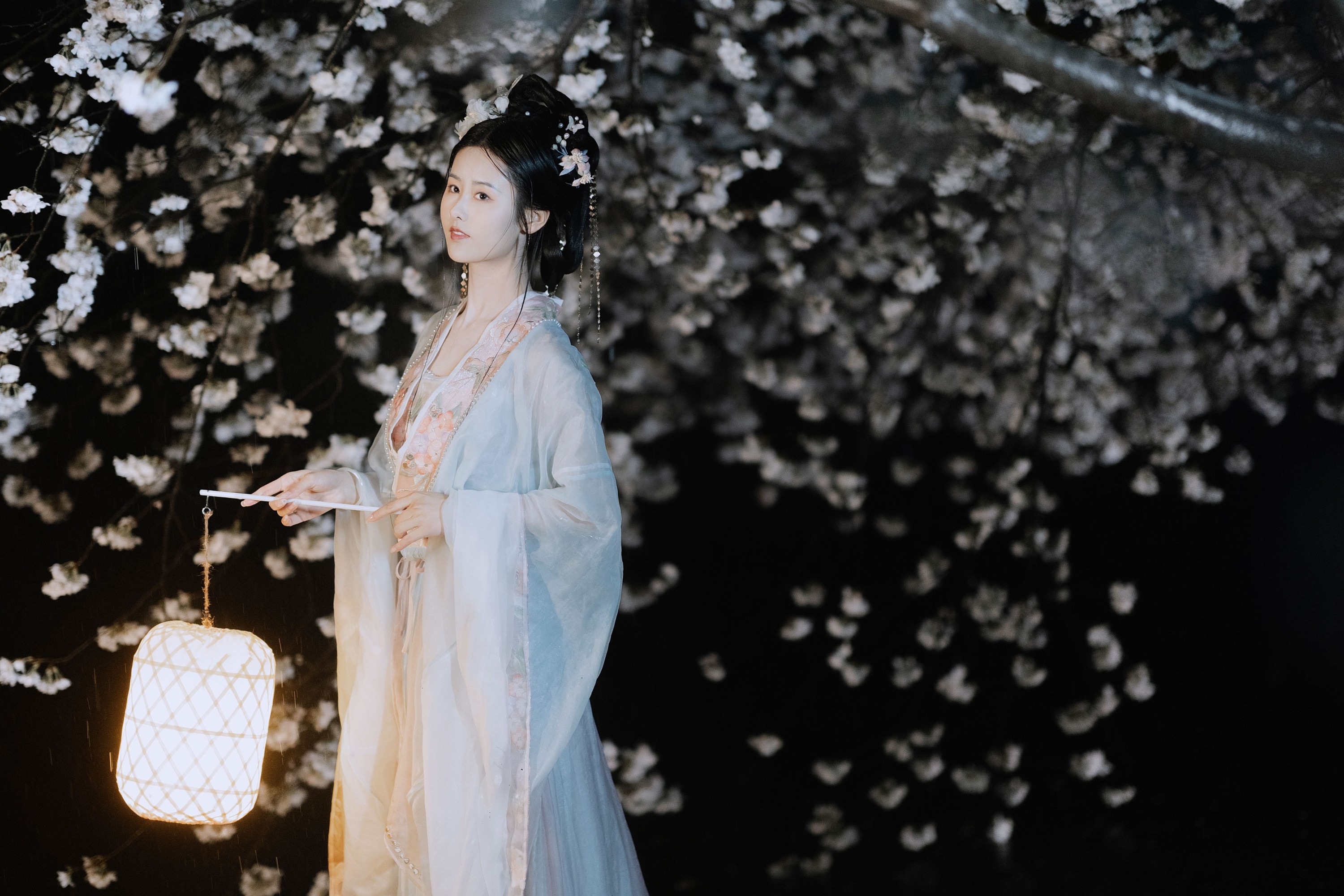 图片[4]-人间月-素尘 – 《夜雨赏樱》[44P]-COS写真在线网