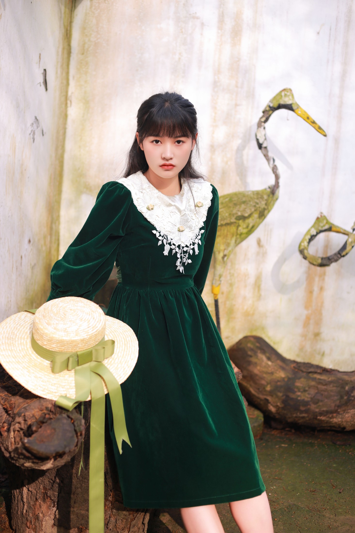 图片[3]-白日梦小龙 – 《绿光森林》[22P]-COS写真在线网