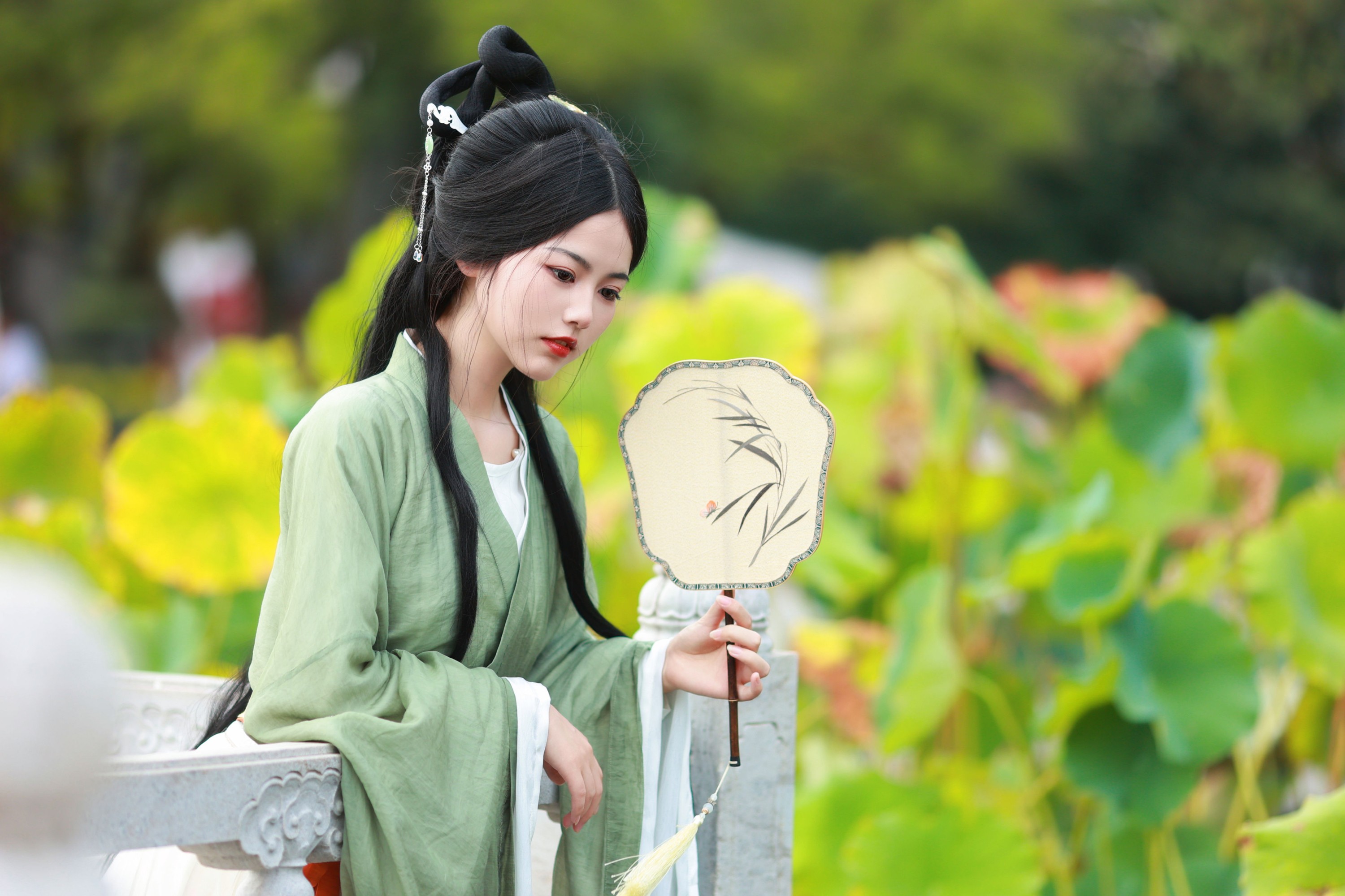 图片[3]-魚小鯉lili – 《枯荷听雨》[30P]-COS写真在线网