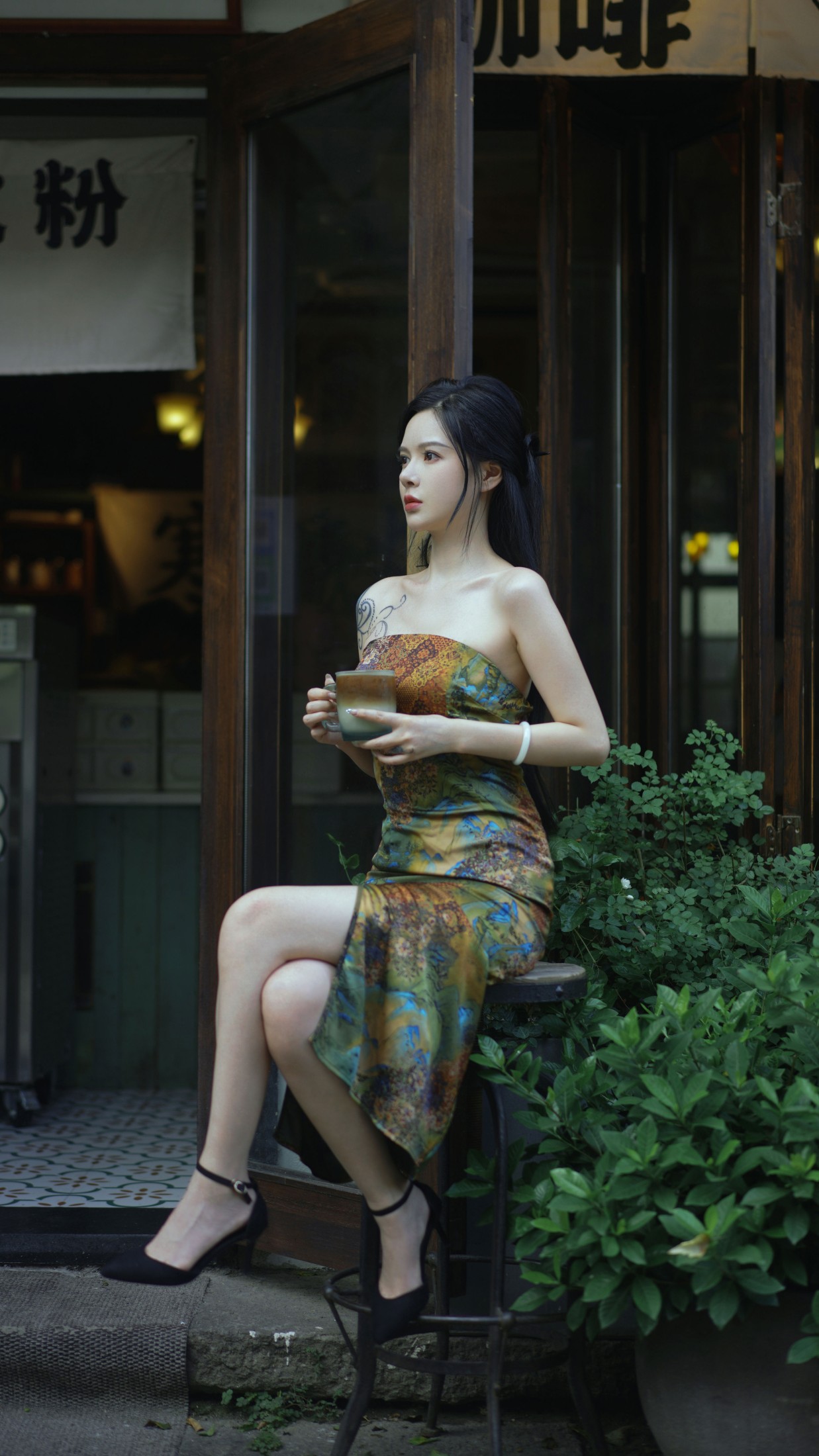 图片[4]-曦曦 – 《复古街道》[22P]-COS写真在线网