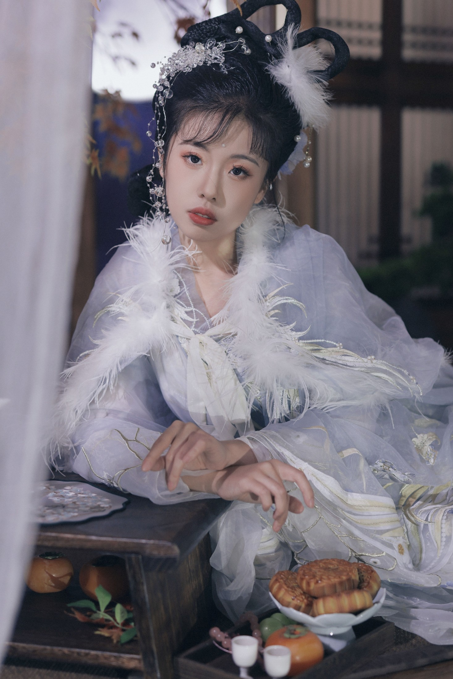 图片[5]-摇一瑶 – 《月下》[33P]-COS写真在线网
