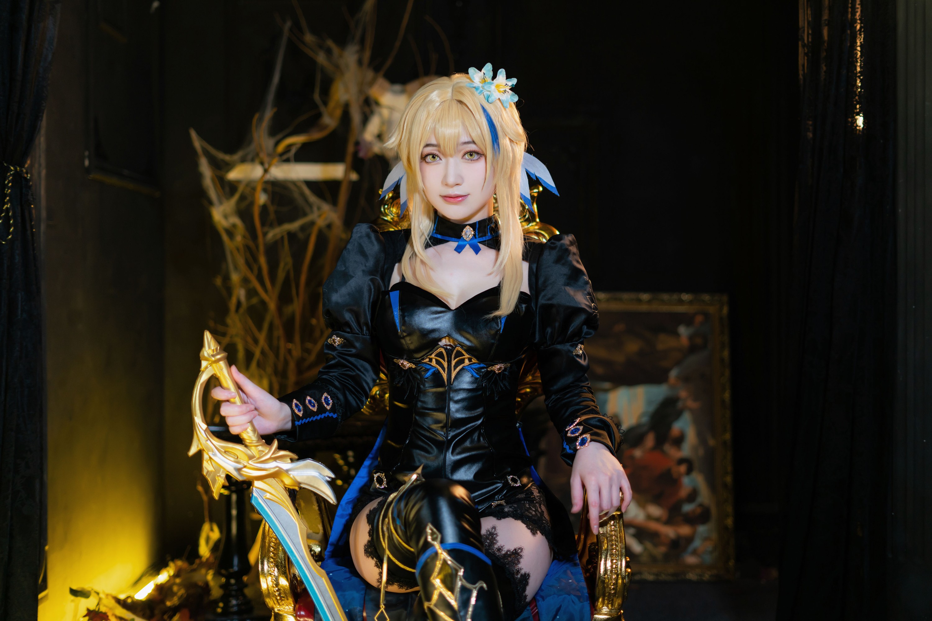 图片[4]-兔影 桃墨公子x – 《原神深渊双子》[24P]-COS写真在线网