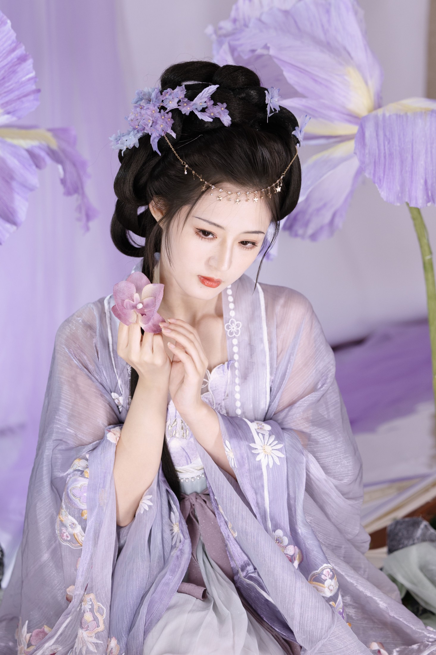 图片[6]-芋媛一碗 – 《紫鸢尾》[22P]-COS写真在线网