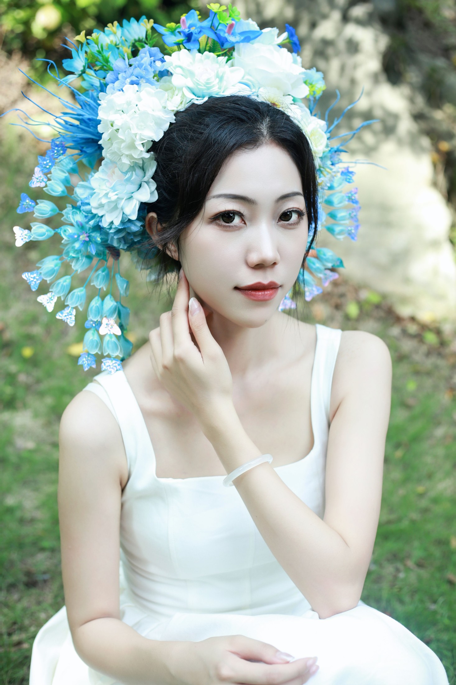 图片[6]-叶子 – 《簪花》[22P]-COS写真在线网